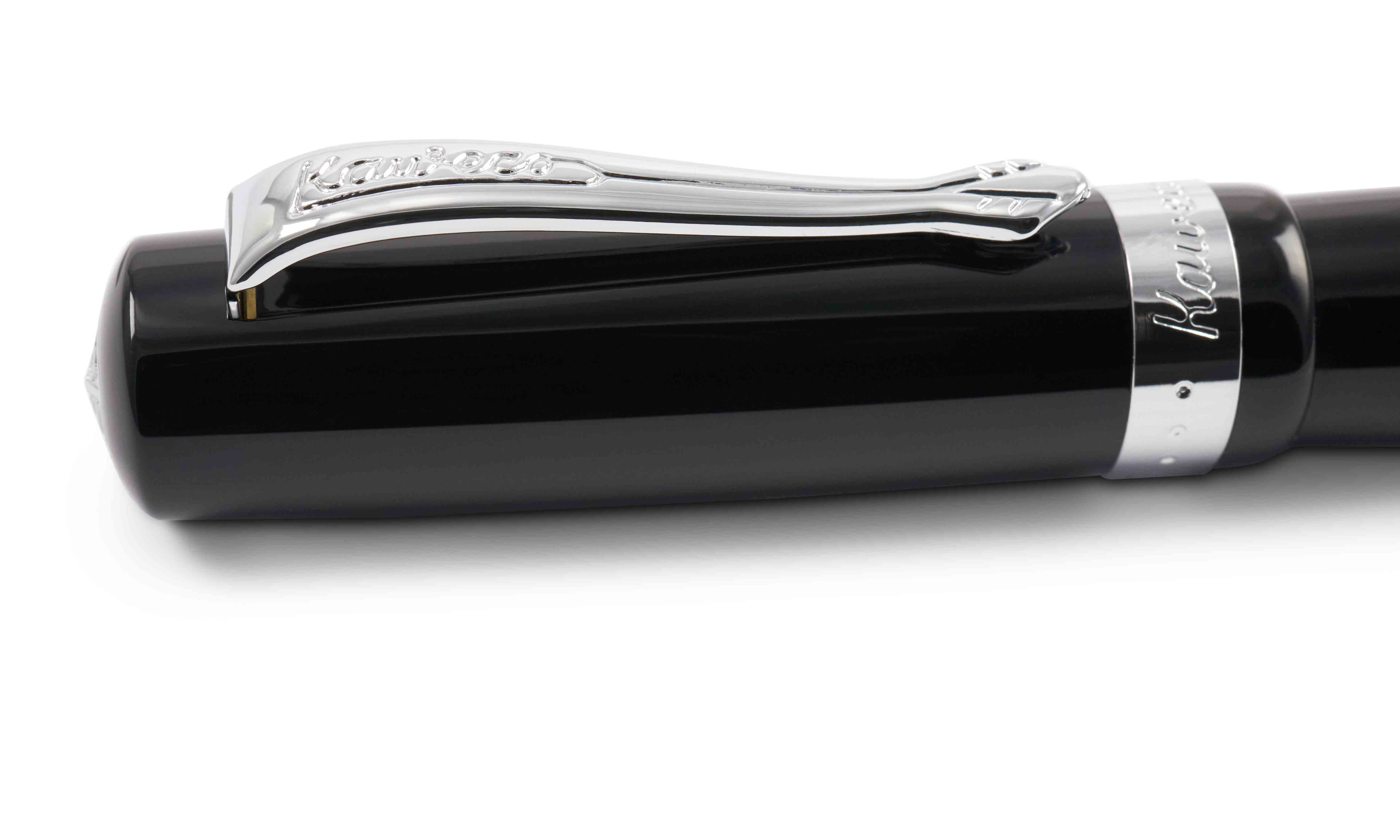 Kaweco-STUDENT-Details-Schwarz-KappegedAEne55anCI Kaweco STUDENT Rollerball Schwarz Kappe