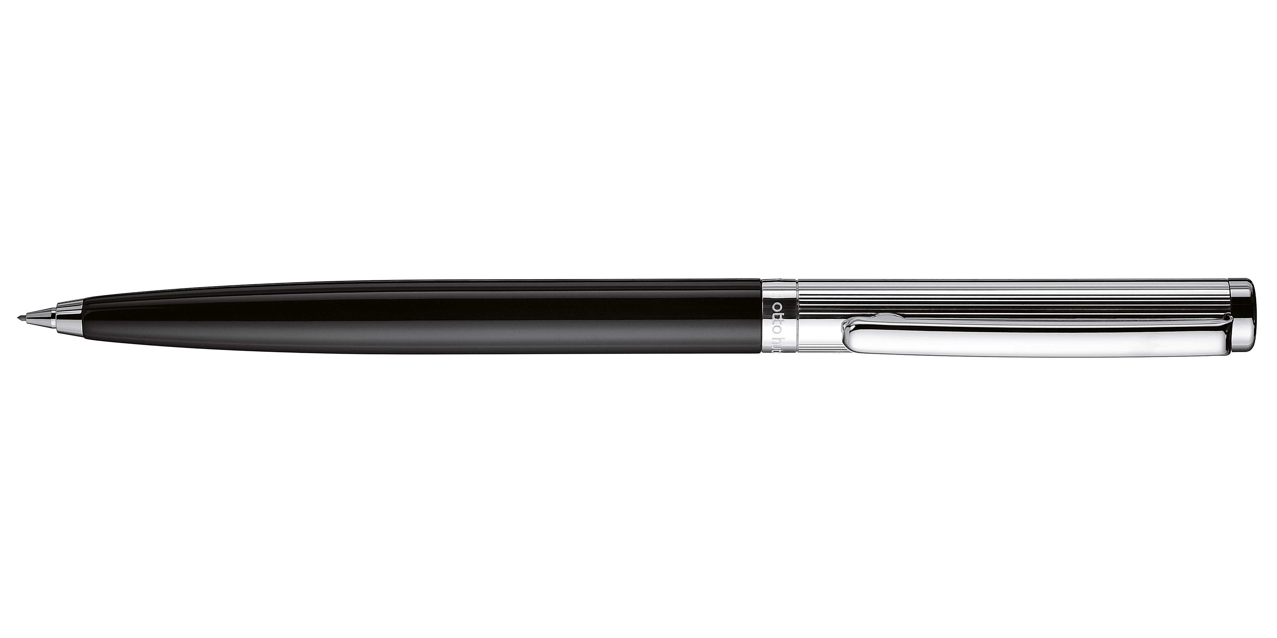 Otto-Hutt-Entwurf-01-Schwarz-Streifen-Bleistift Otto Hutt Entwurf 01 Dreh Bleistift Streifen Guilloche Schwarz