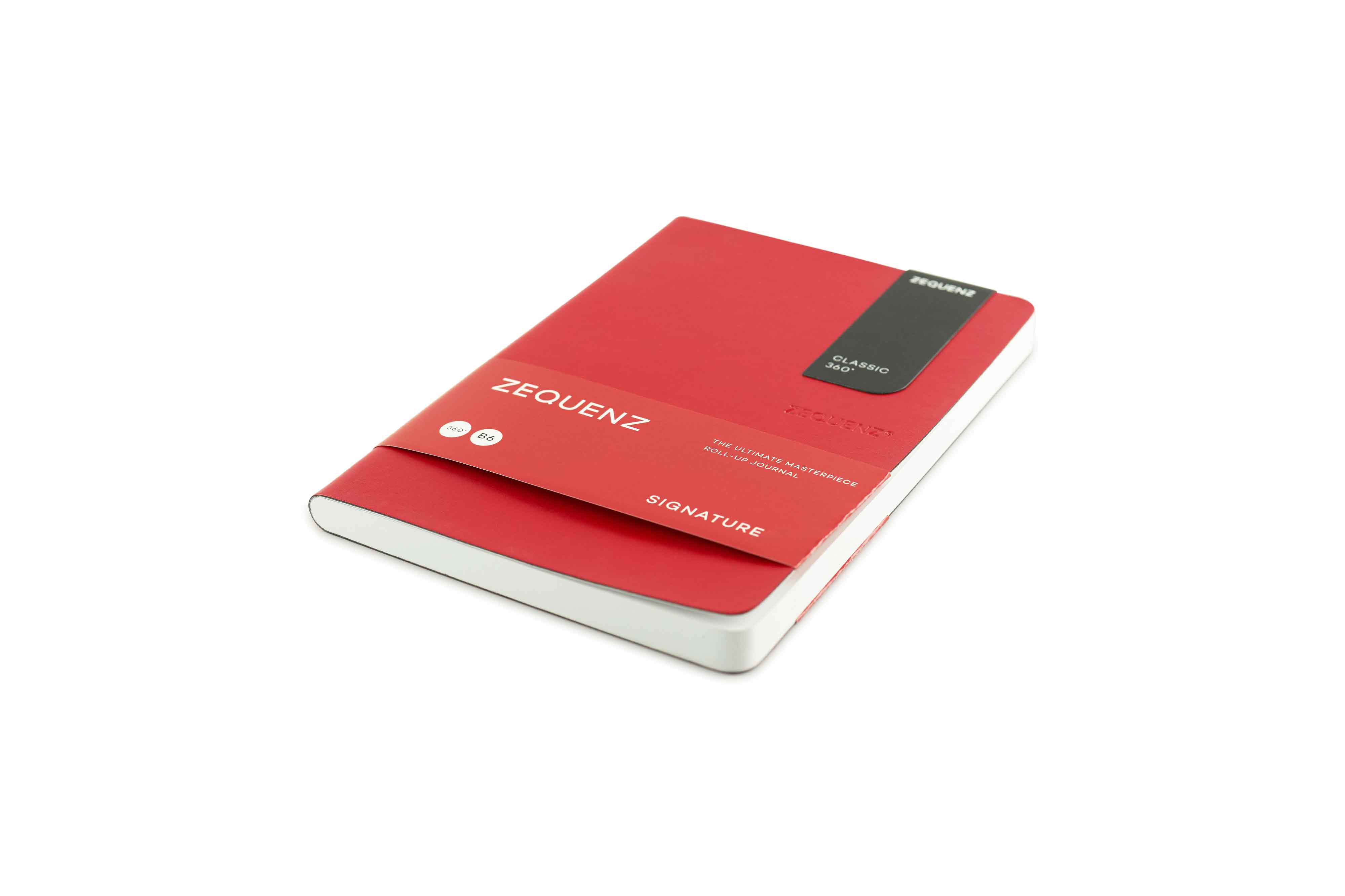 Zequenz-notebook-Signature-Lite-B6-red Zequenz Signature Lite 360 Notizbuch B6 Rot