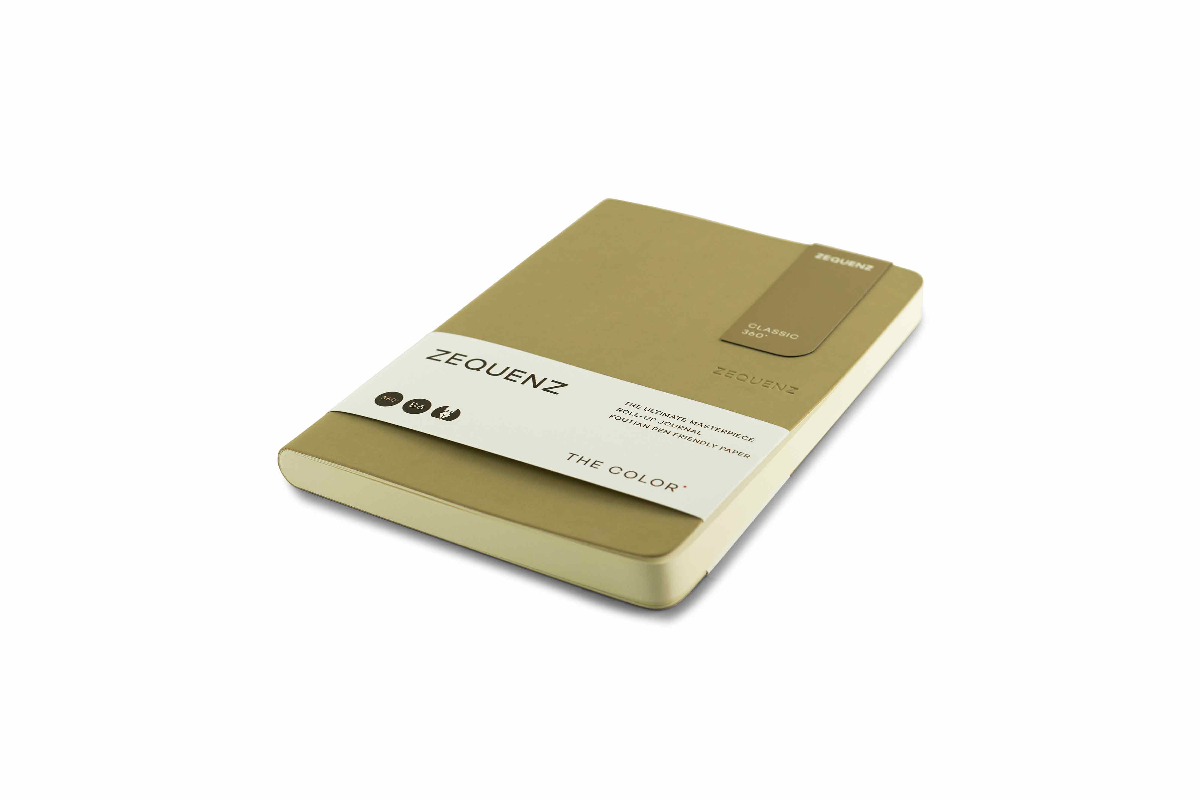 Zequenz The Color notebook B6 Taupe Brown