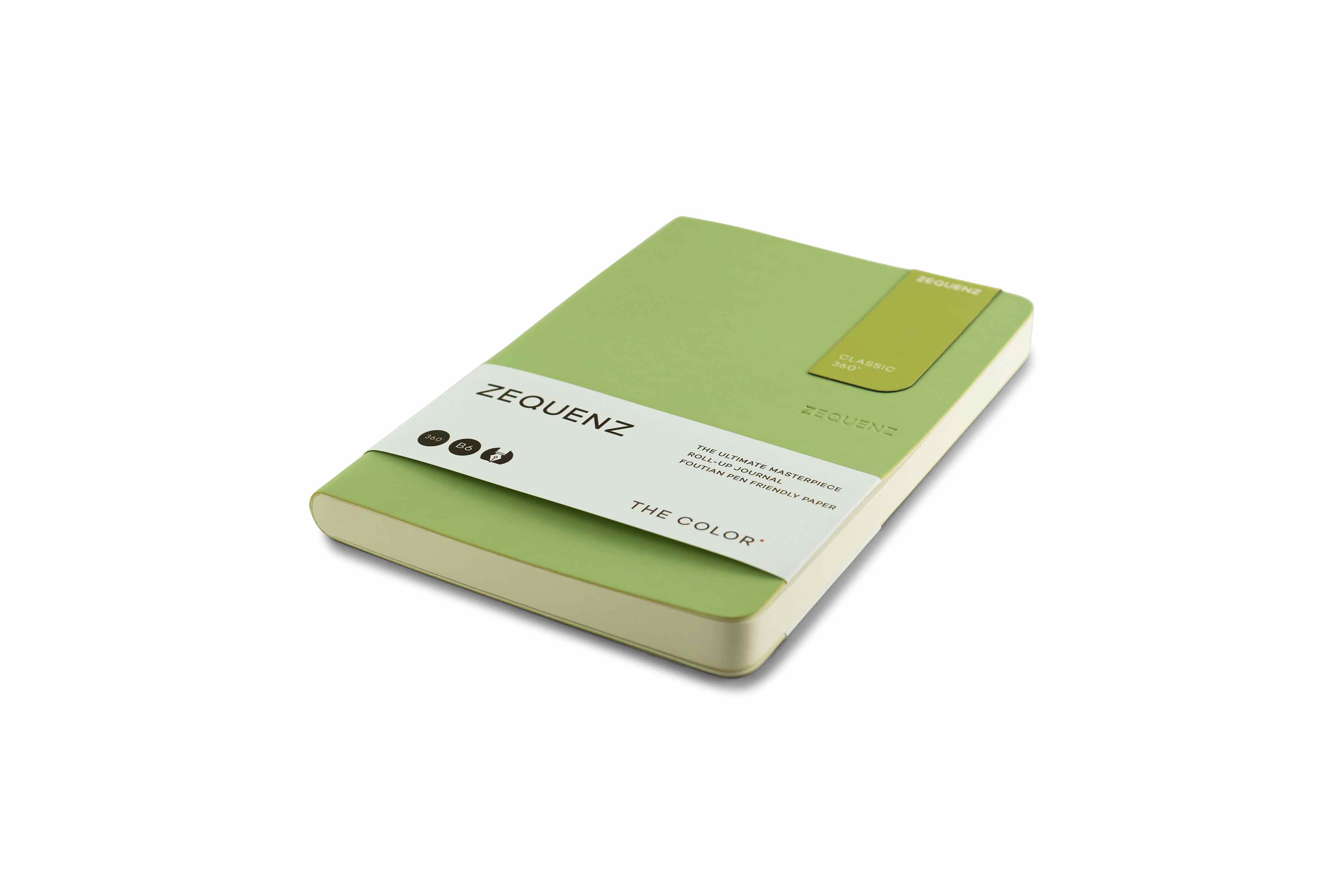 Zequenz The Color notebook B6 Olive Green