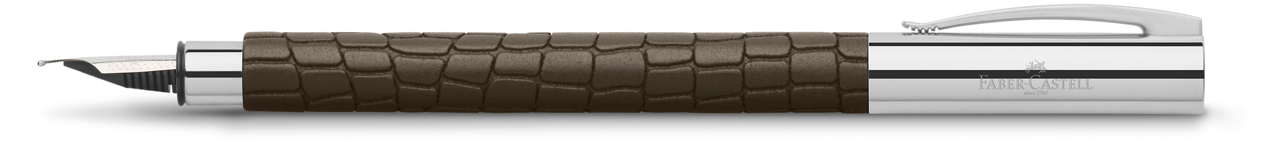 146050-1  Ambition 3D Croco Füller Federbreite M, brau