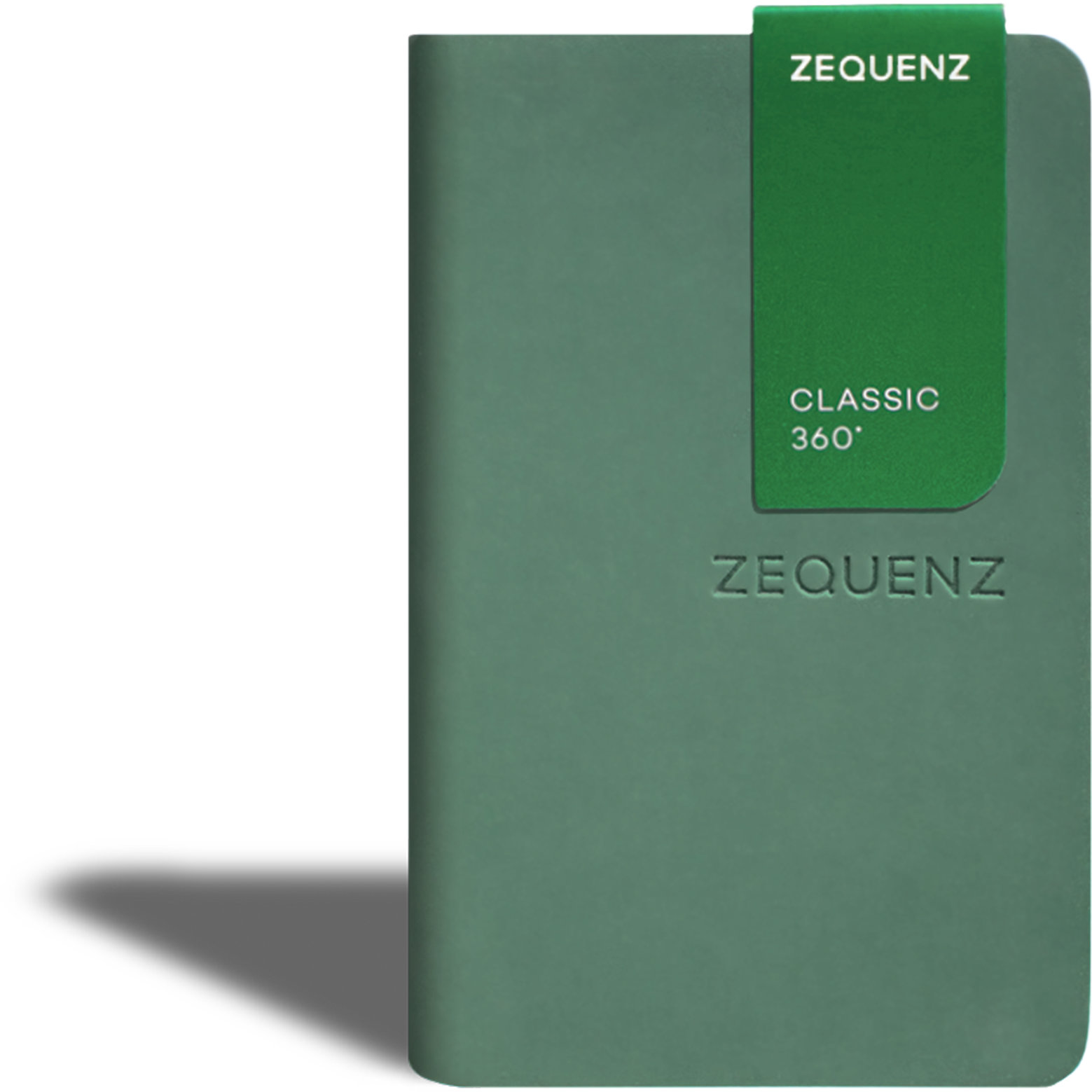 Zequenz The Color Notizbuch A7 Jadegrün