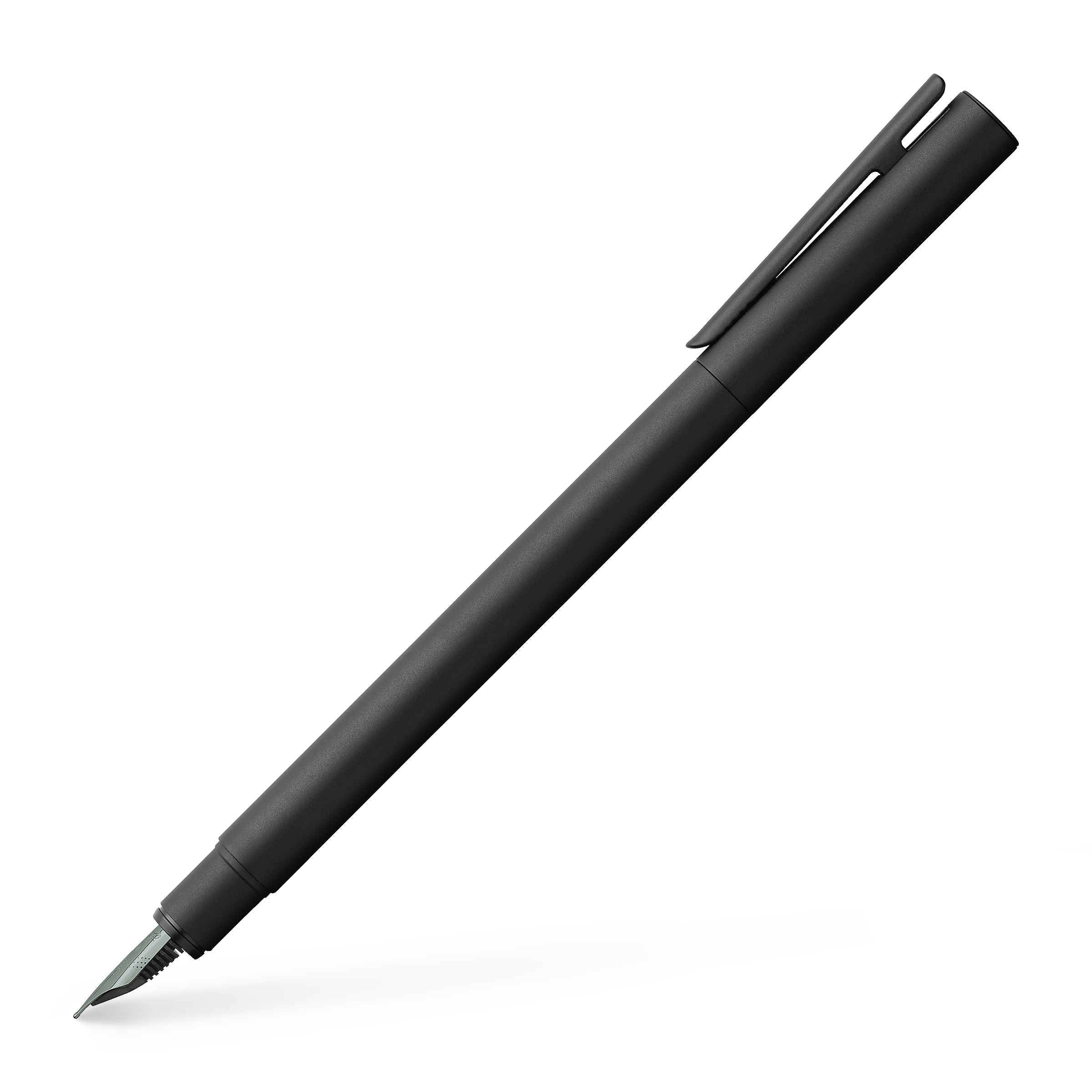 Faber-Castell Füllhalter Neo Slim Edelstahl Schwarz