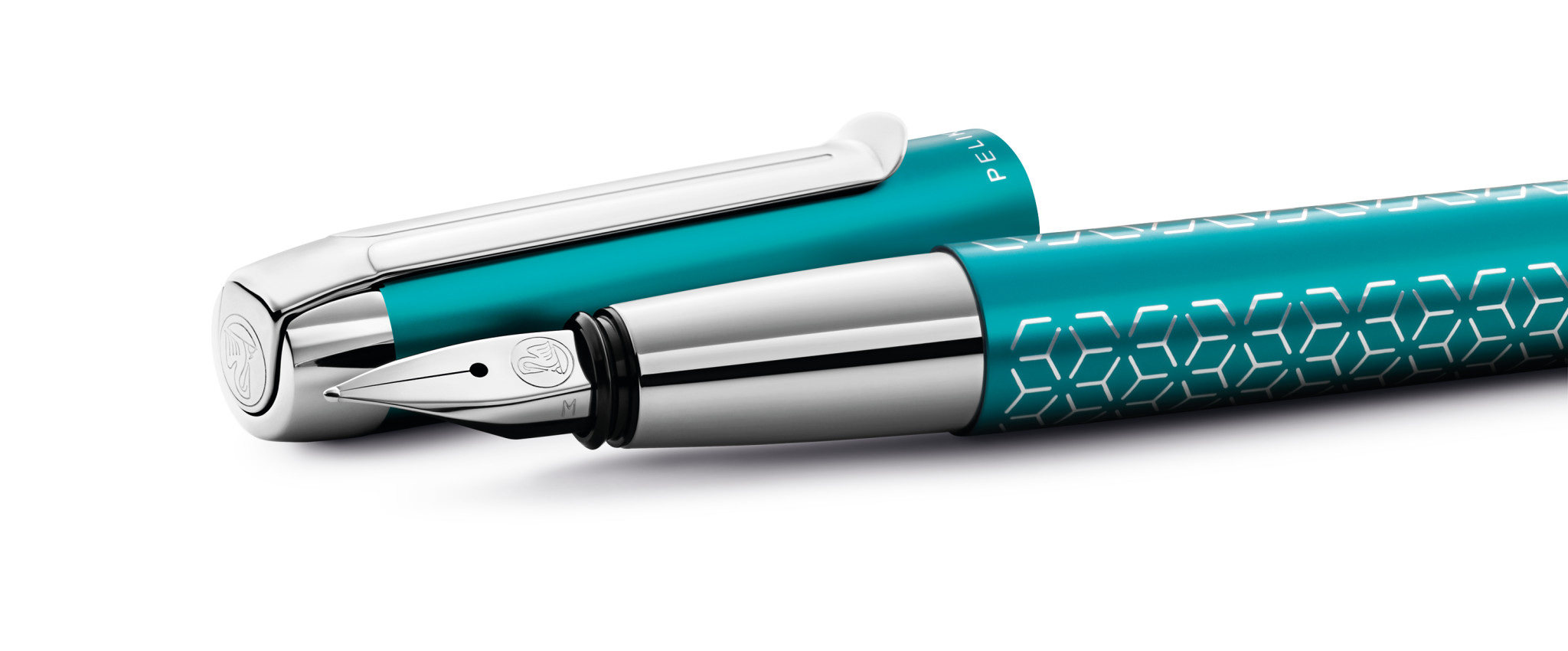 Pelikan Pura P40 Patronenfüllhalter Türkis Special Edition | Fein