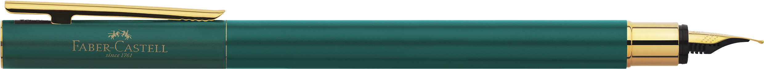 141430_Fountain-pen-Neo-Slim-gold-rainforest-M_High-Res_88629 Faber-Castell Füllhalter Neo Slim rainforest