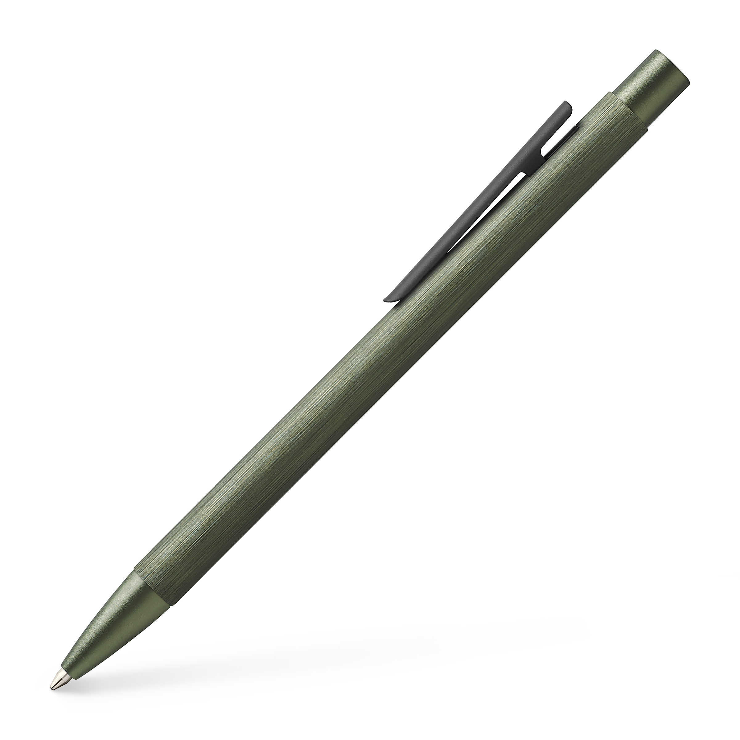 146155_Ballpoint-pen-Neo-Slim-Aluminium-olive-green_High-Res_64107 Faber-Castell Kugelschreiber Neo Slim Aluminium olivgrün