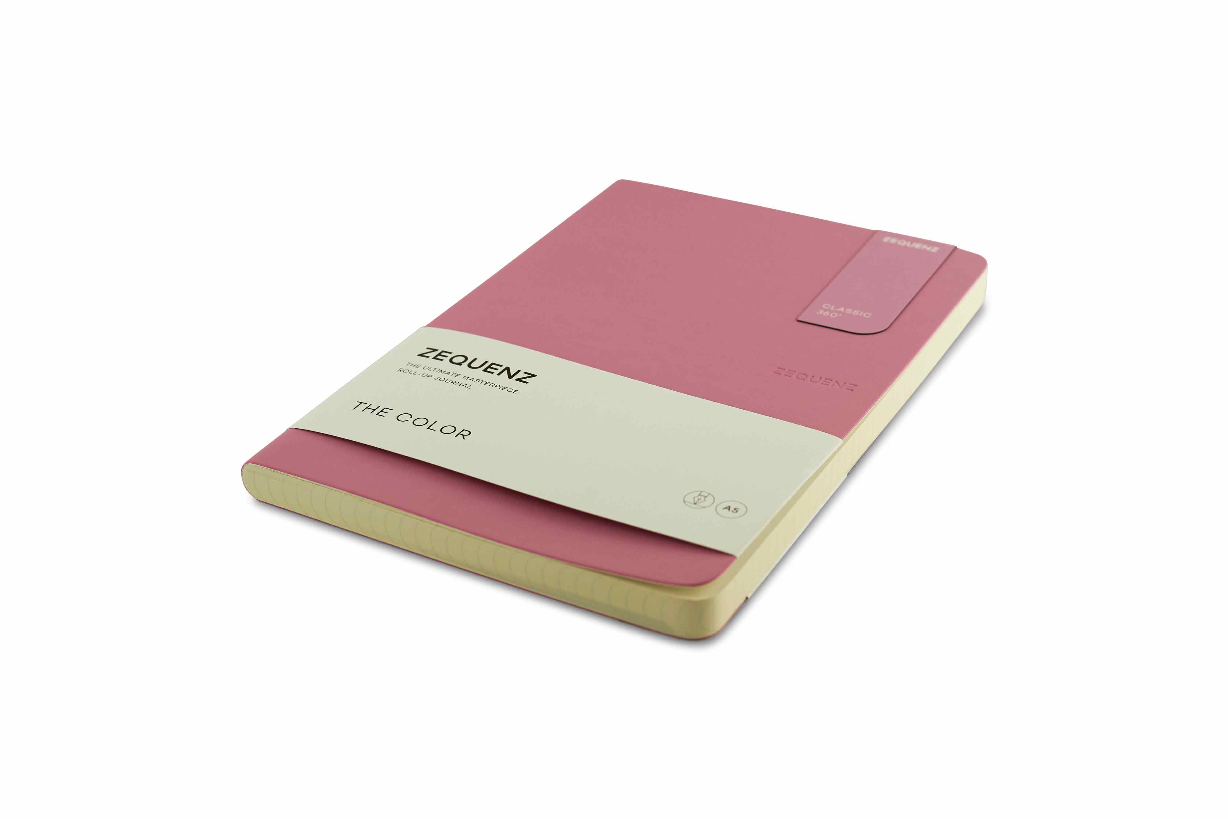 Zequenz-notebook-The-Color-A5-Lilac-Rose Zequenz The Color Notizbuch A5 Flieder Rose