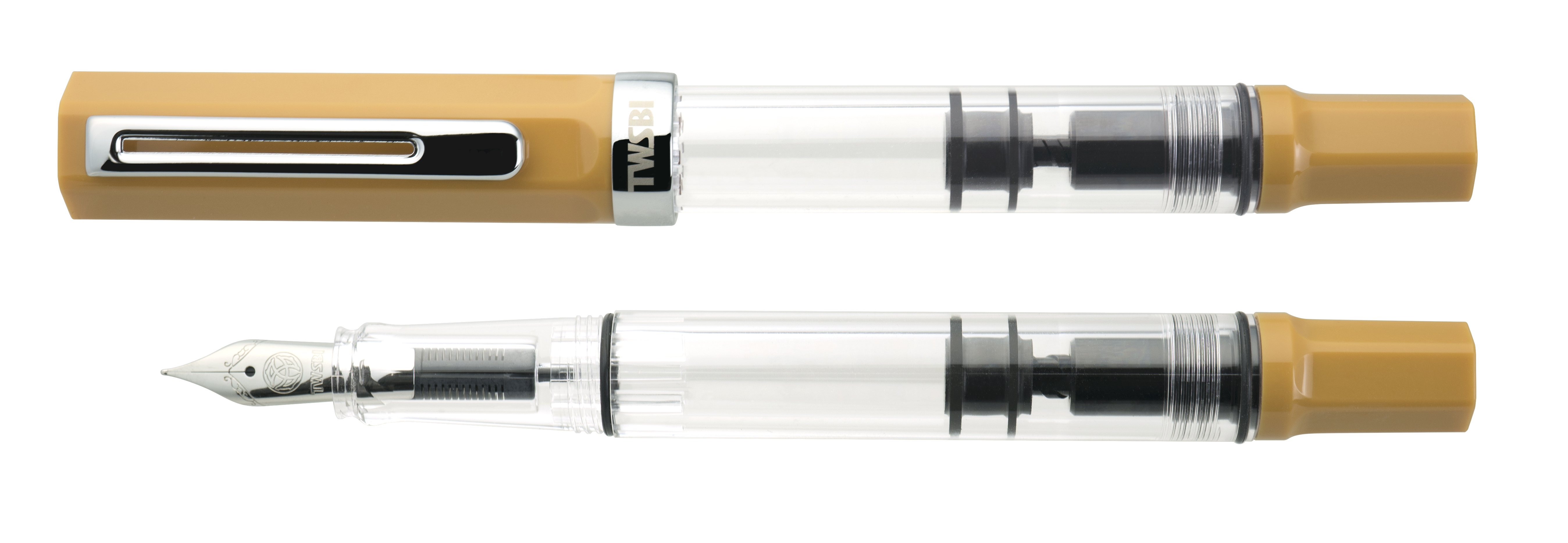 TWSBI ECO Bahama Yellow Kolbenfüllhalter