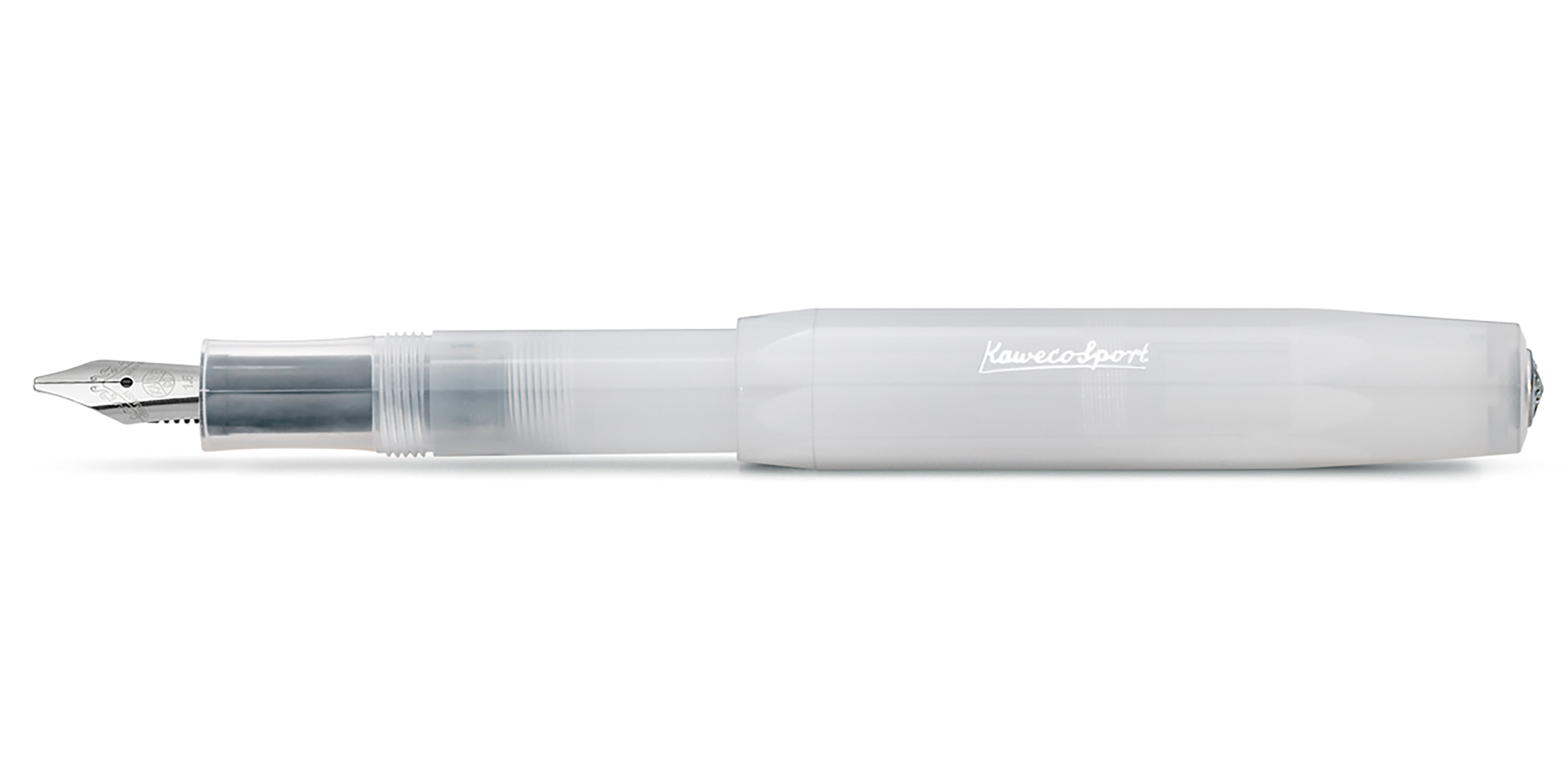 Kaweco-FROSTED-Sport-Kalligrafie-F-ller-1-5-calligraphy-fountain-pen Kaweco calligraphy fountain pen Natural Coconut 1,5 mm