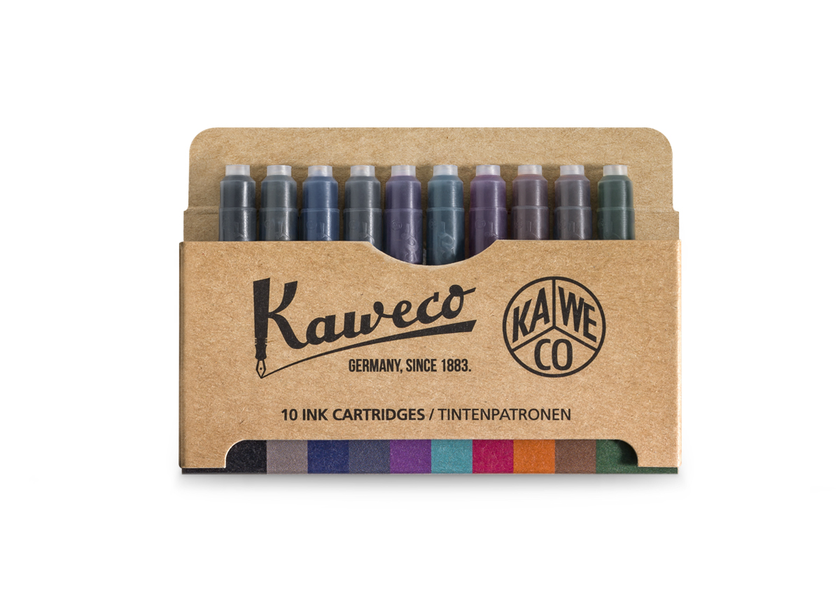 Kaweco Tintenpatronenpack 10 Farben gemischt