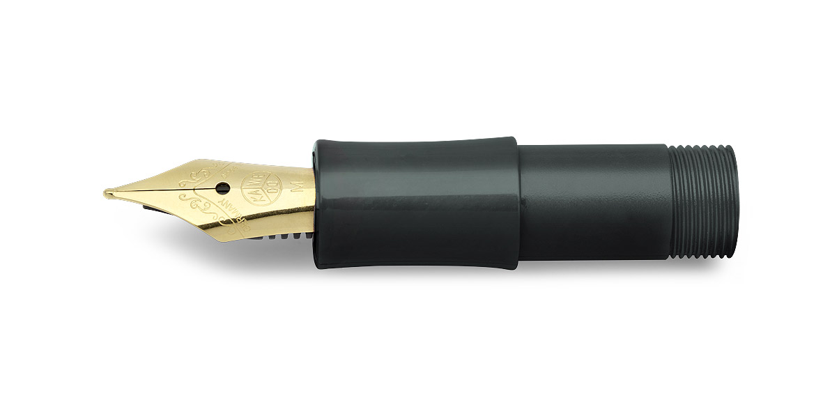 Kaweco_CLASSIC_nib_front_part_green Kaweco CLASSIC Sport Mundstück mit Feder Grün