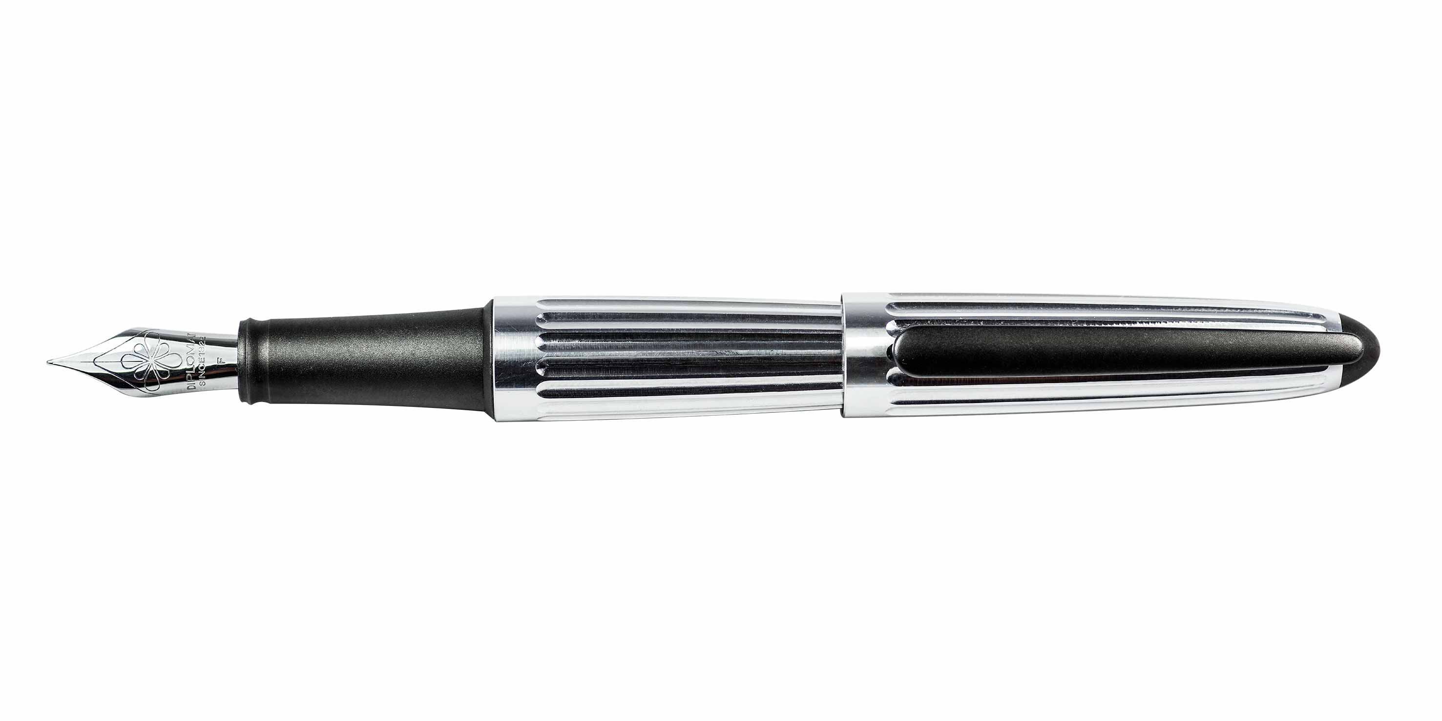 Diplomat Aero fountain pen factory nib steel