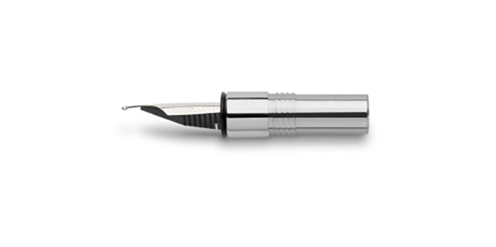 Faber-Castell-Schreibmodul-Ambition-F-llhalter-front-part-with-nib-fountain-pen Faber-Castell Schreibmodul für Füllfederhalter Ambition