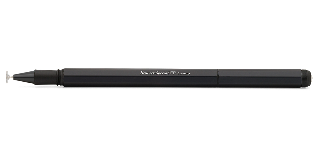 Kaweco_SPECIAL_Stylus_Disc_Schwarz_nib_black Kaweco SPECIAL CONNECT Disc Stylus Schwarz mit Schwarzer Spitze