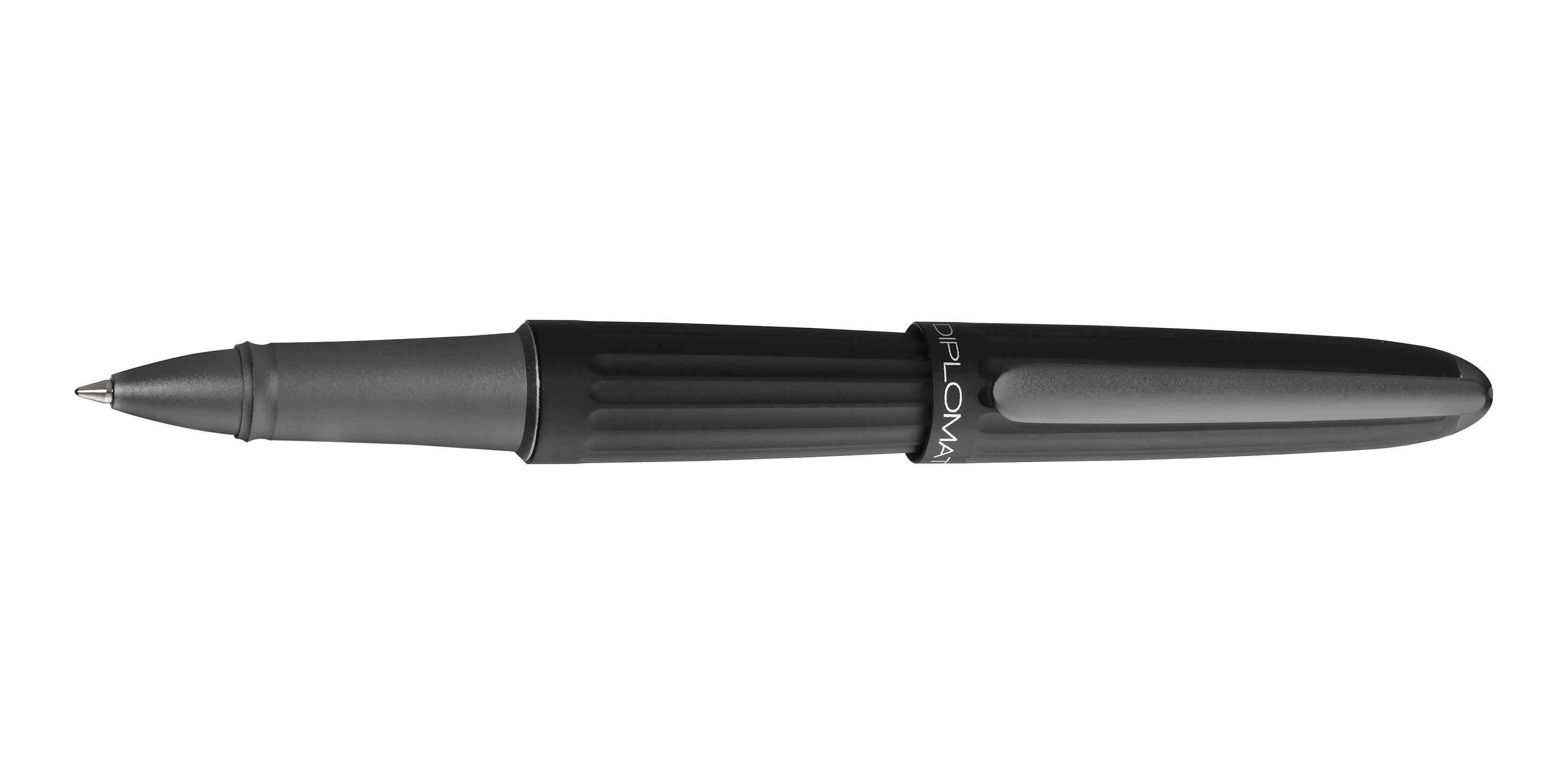 Diplomat-Aero-Tintenroller-Schwarz-rollerball-black Diplomat Aero rollerball black