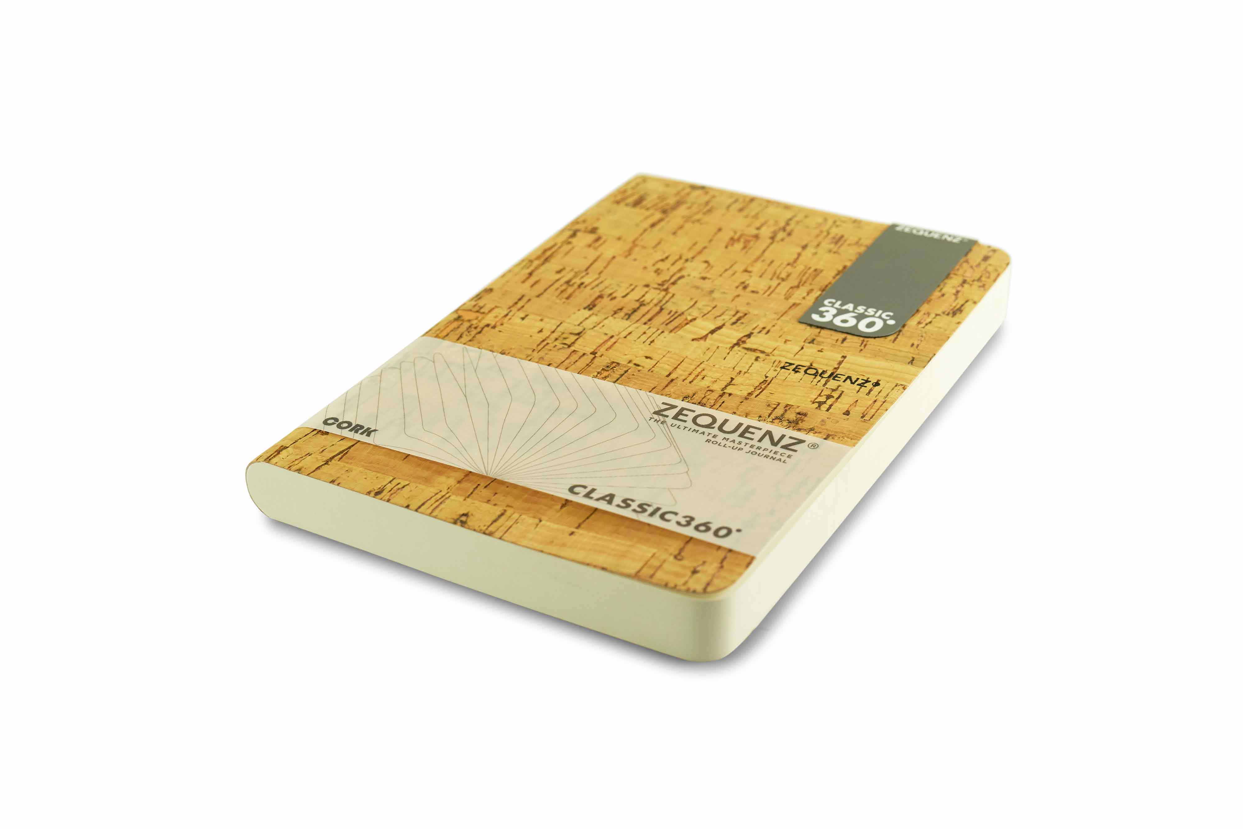 Zequenz Cork Classic Notizbuch A5 Cleanstyle natural B | Blank