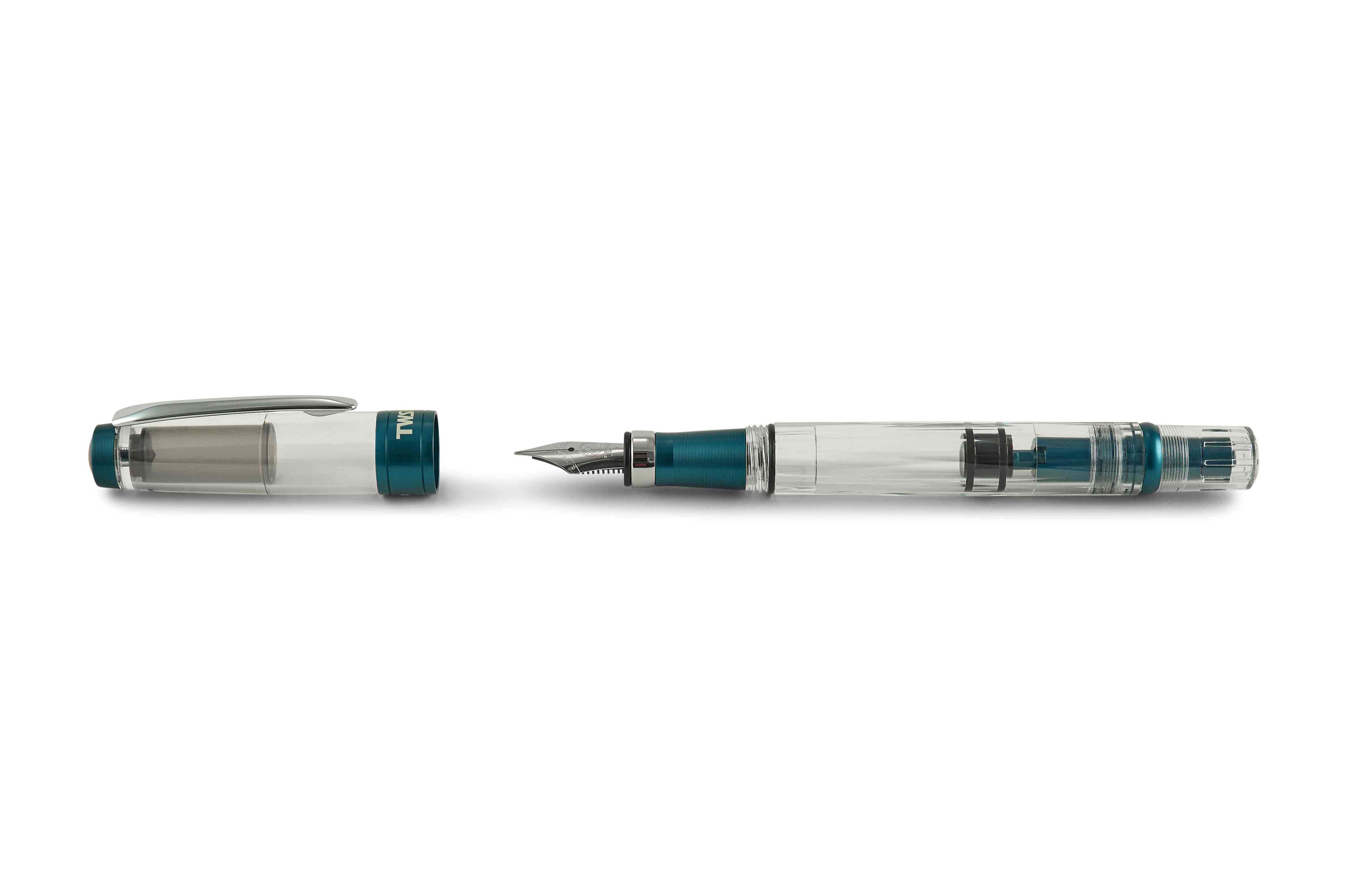 TWSBI Diamond 580 Kolbenfüllhalter AL R Preußisch Blau