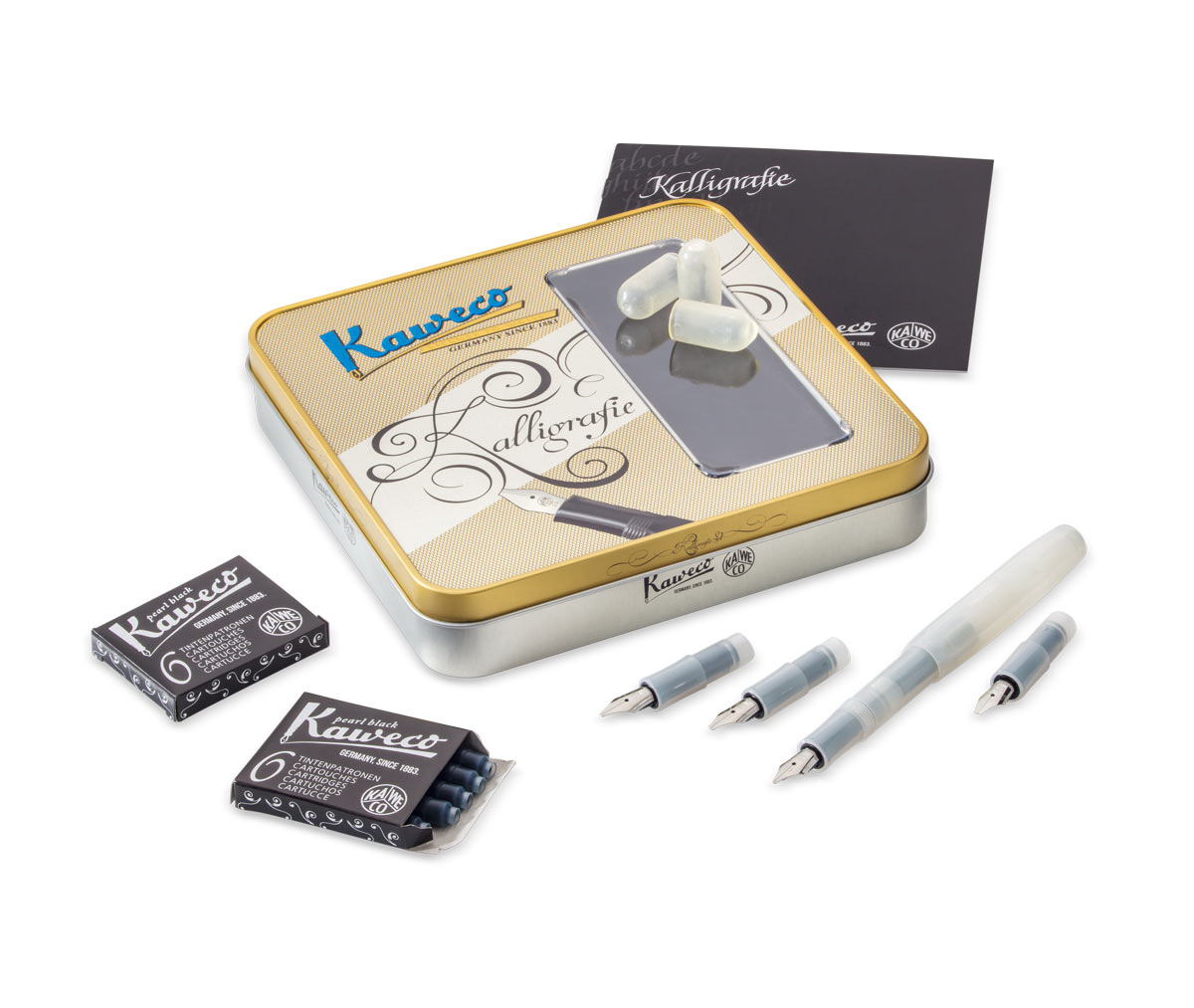 Kaweco-Kalligrafie-Set-Natural-Coconut-calligraphy-set Kaweco KALLIGRAFIE Set Natural Coconut