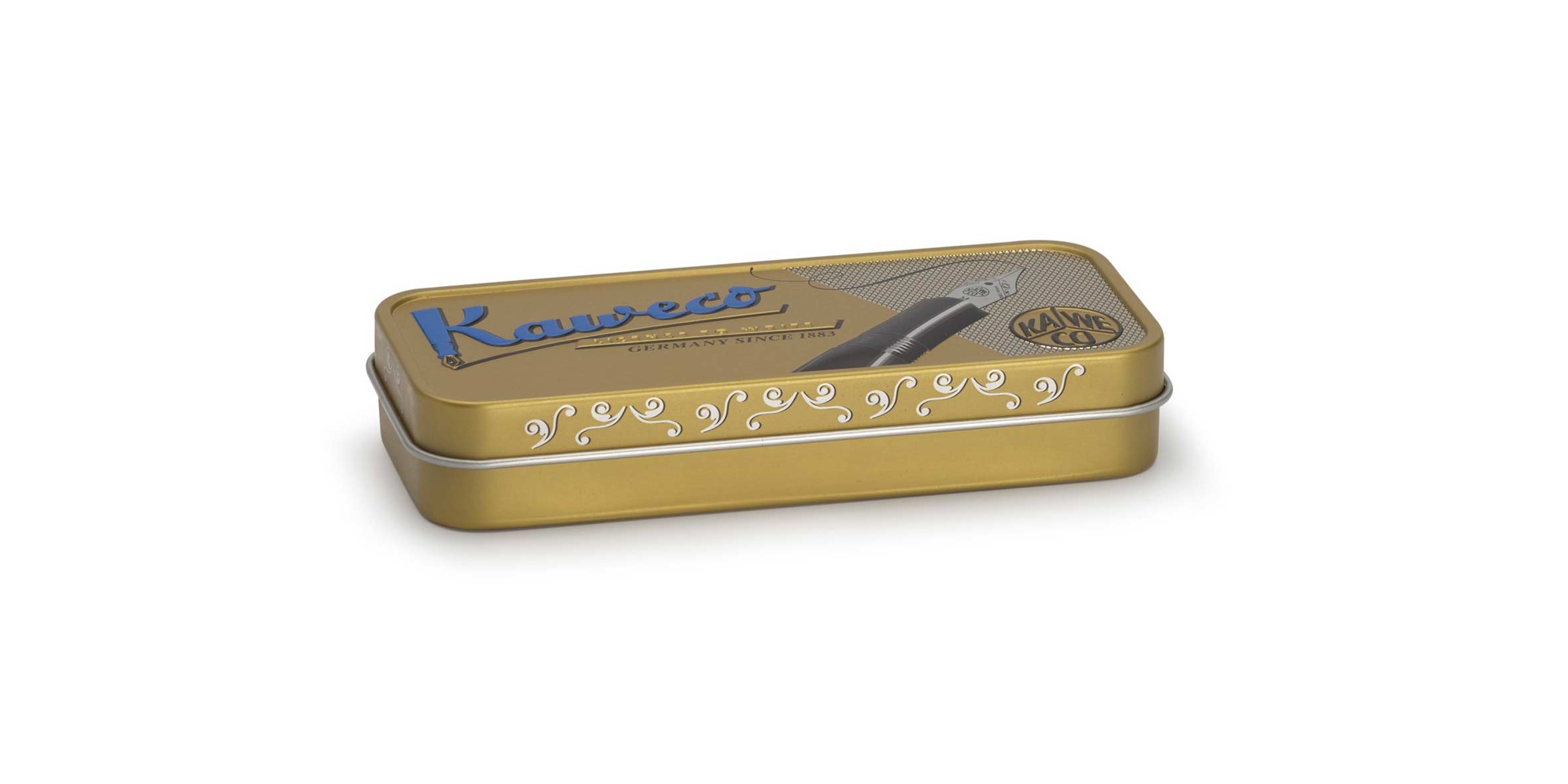 Kaweco-Blechdose-Nostalgie-geschlossenakUP6dkx6s5ou Kaweco BRONZE Sport Rollerball