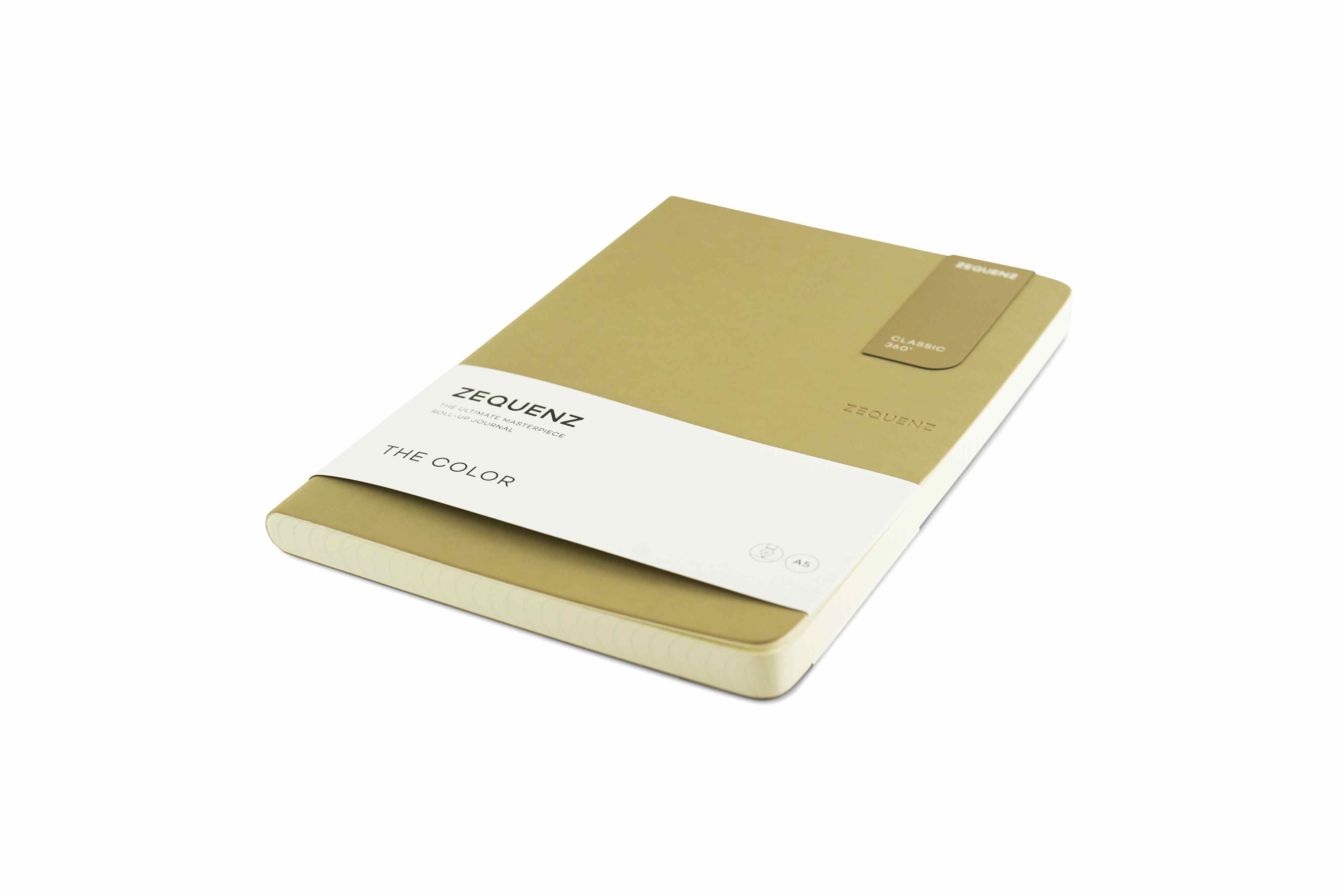 Zequenz-notebook-The-Color-A5-Taupe-Brown Zequenz The Color Notizbuch A5 Taupe Braun