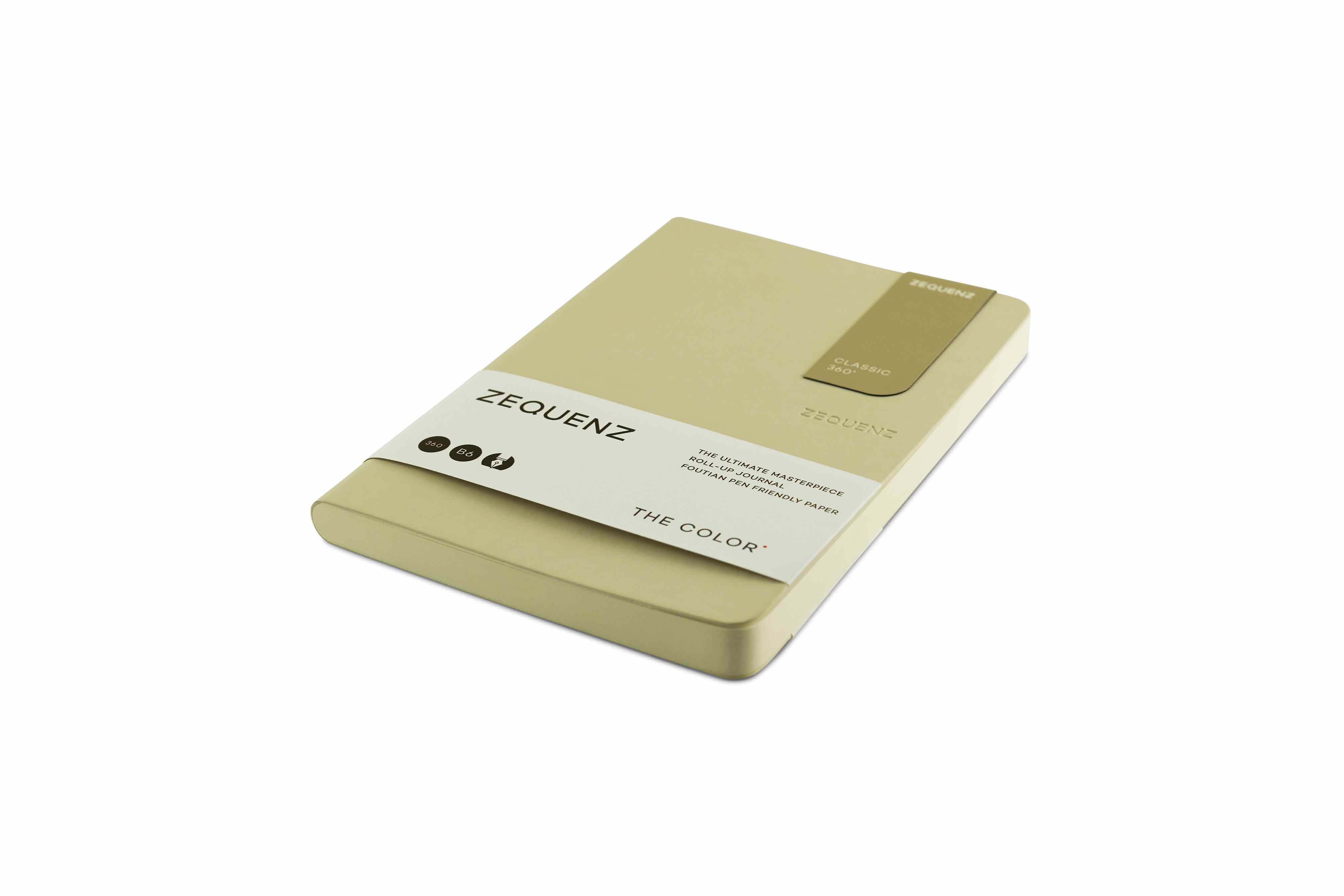 Zequenz The Color Notizbuch B6 Beige Braun