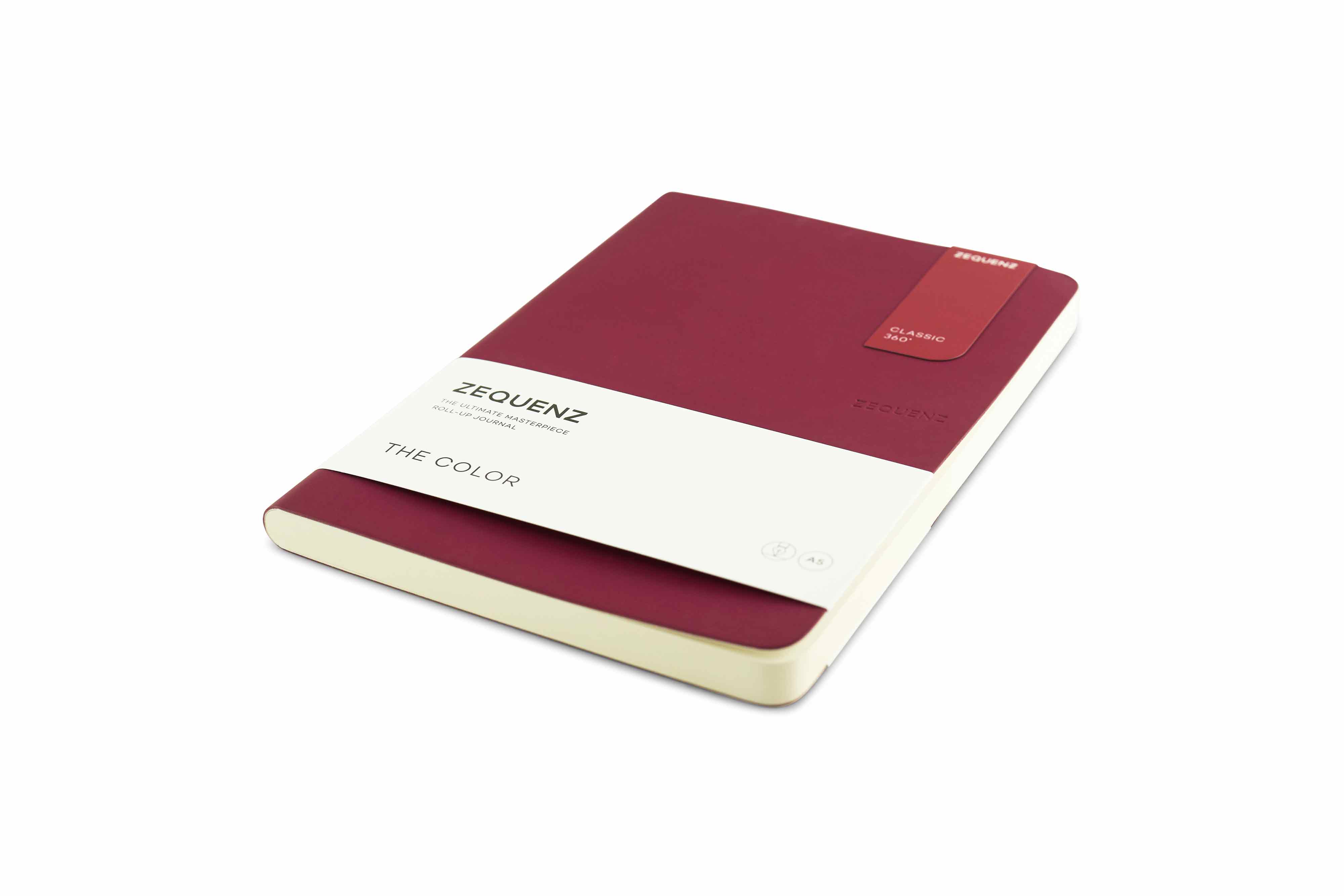 Zequenz-notebook-The-Color-A5-Berry-Bordeaux Zequenz The Color Notizbuch A5 Beeren Bordeaux