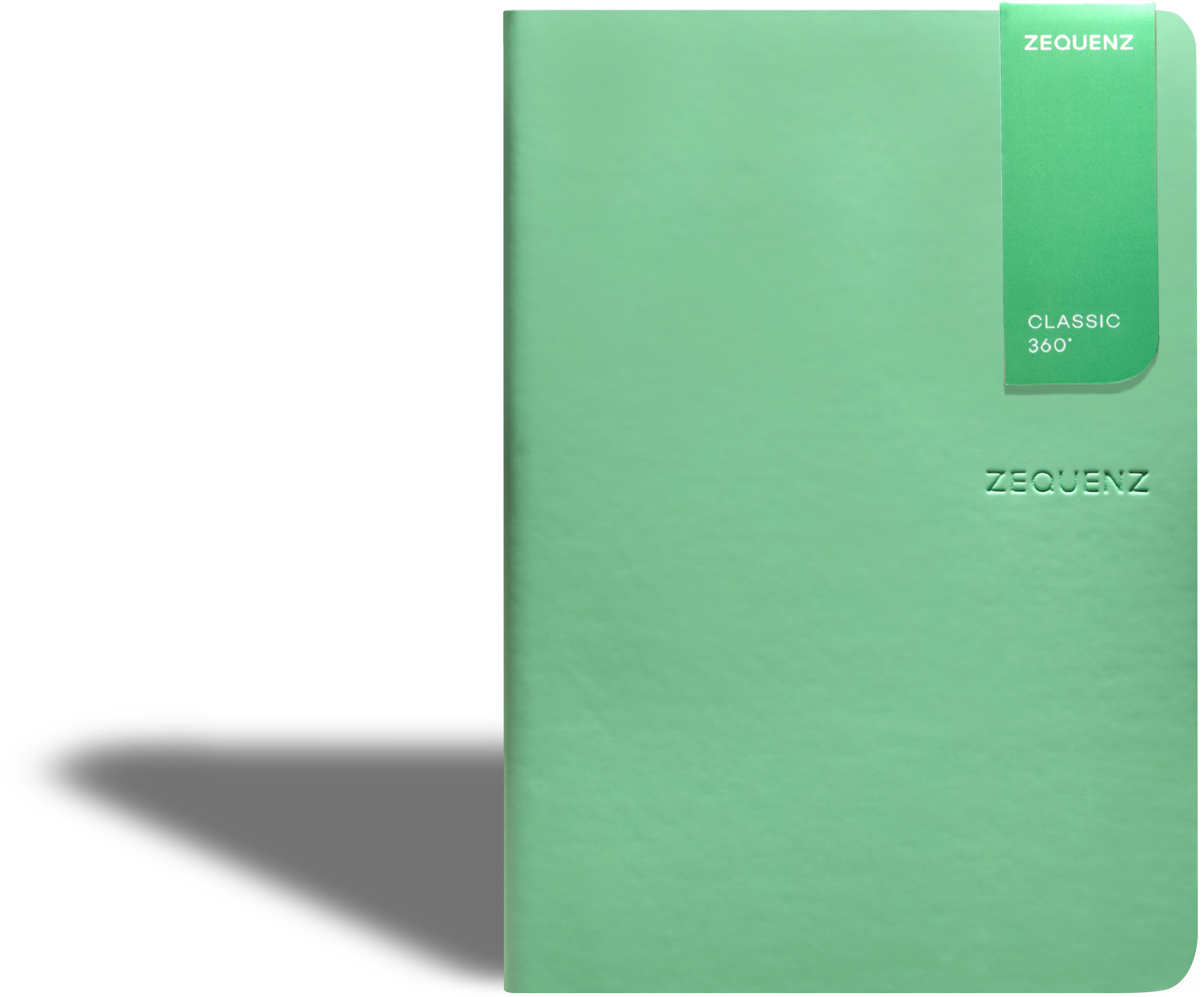 Zequenz The Color Notizbuch B6 Farngrün