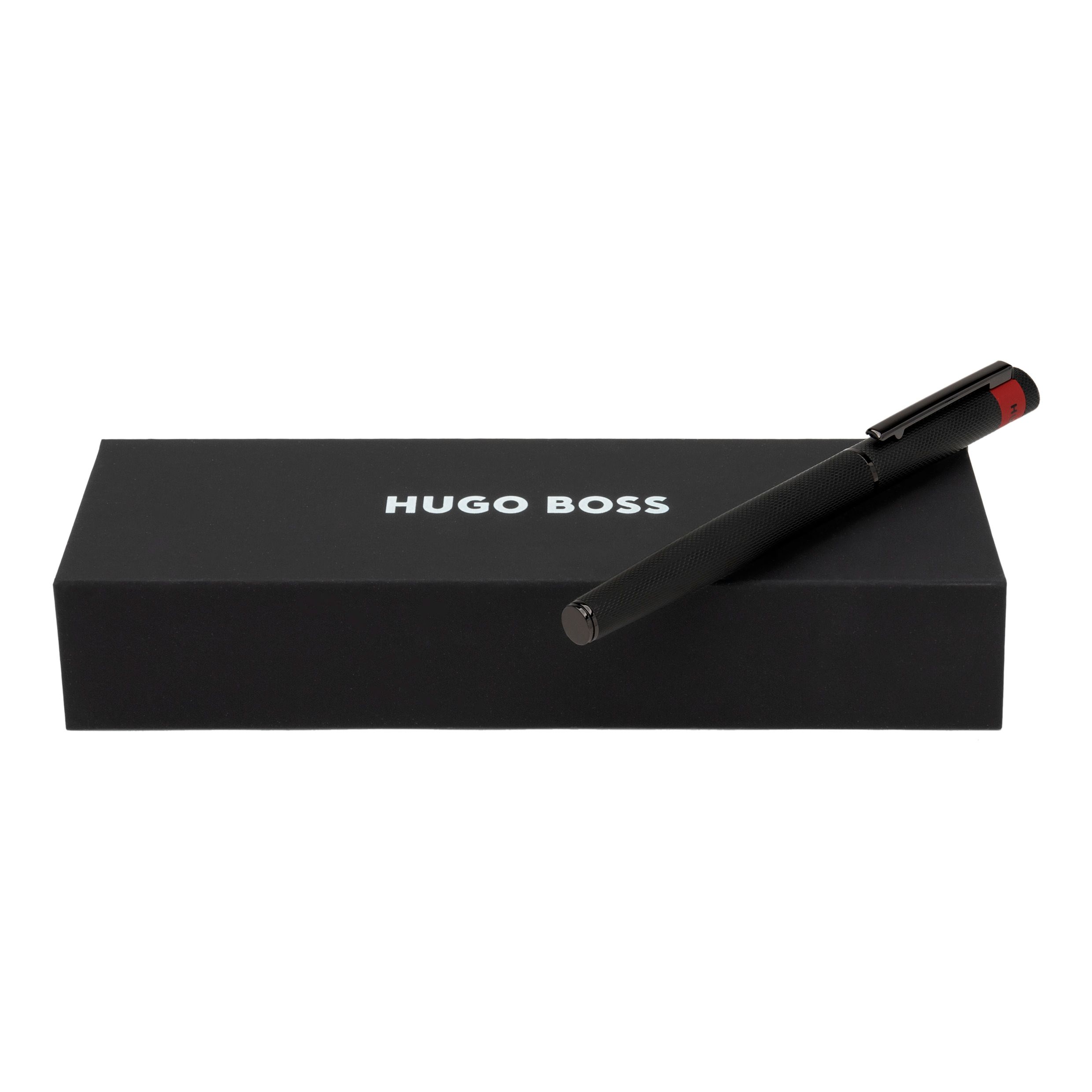 HSW3672A_E-1 Hugo Boss Füllfederhalter Loop Diamond Black