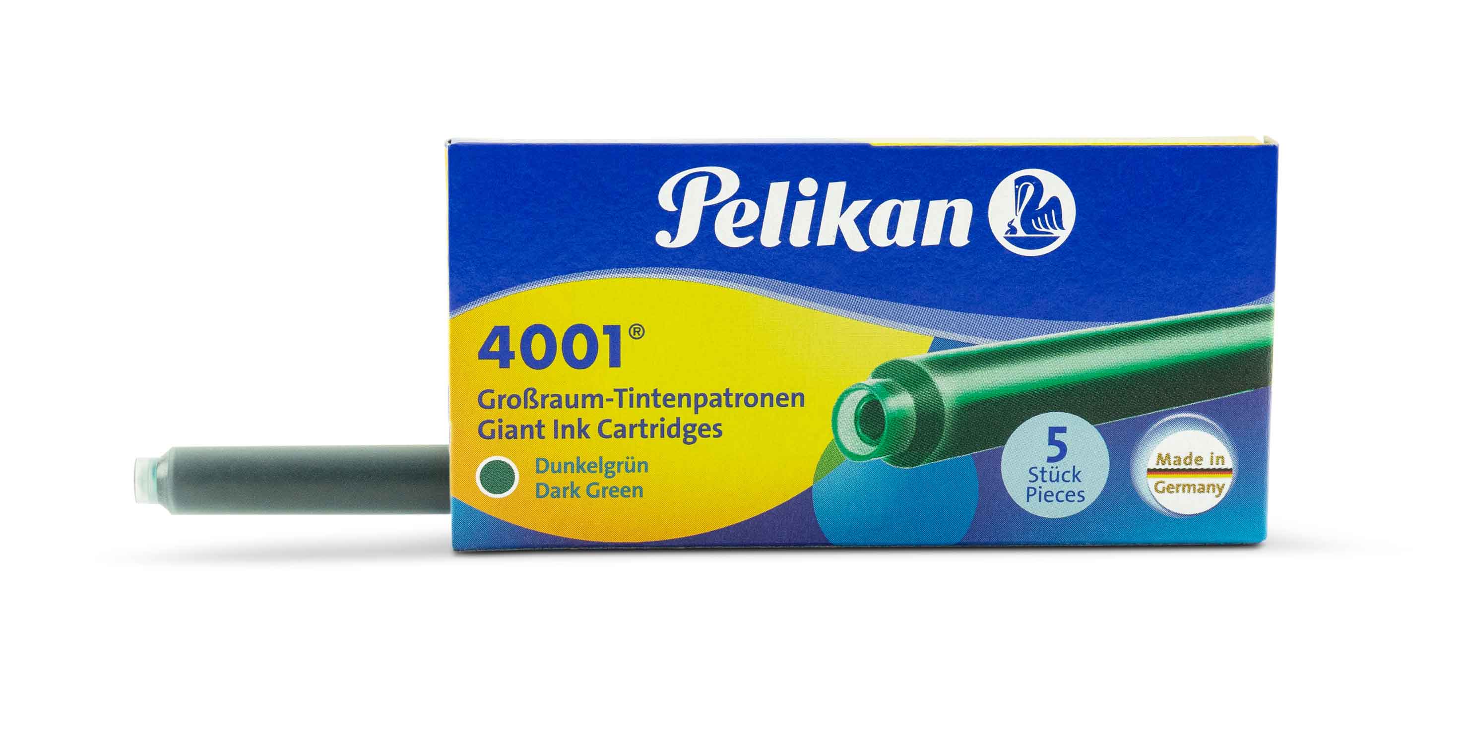 Pelikan Ink cartridges TP5 long dark green 5 pieces
