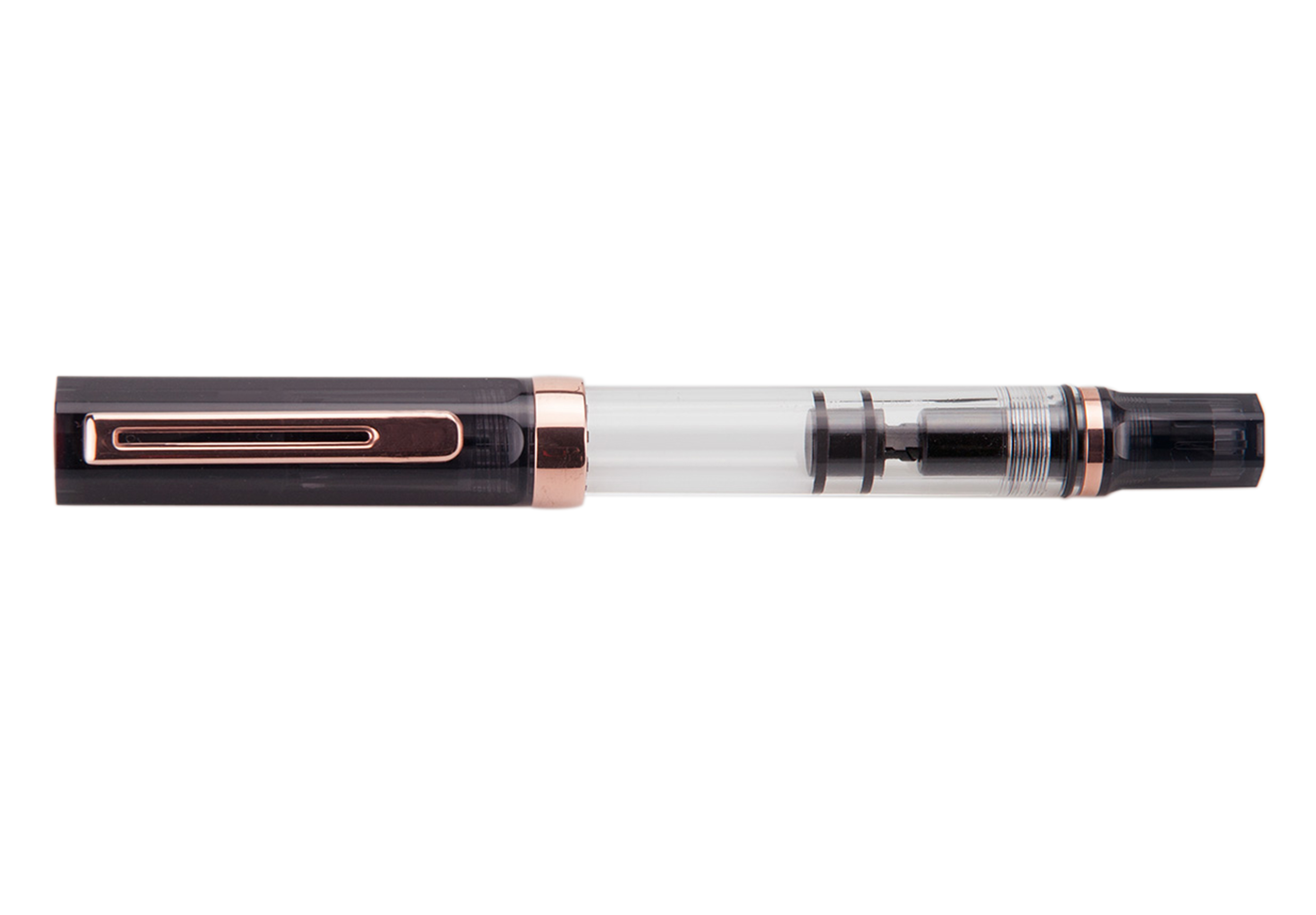 Twsbi-Eco-Smoke-RoseGold_Herstellerbild_Geschlossen_web-optimiert TWSBI ECO Kolbenfüllhalter Smoke Rosegold