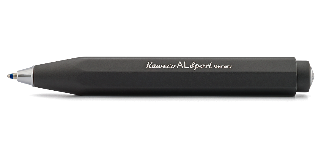 Kaweco_AL_Schwarz_Kugelschreiber_Schatten Kaweco AL Sport ballpen black