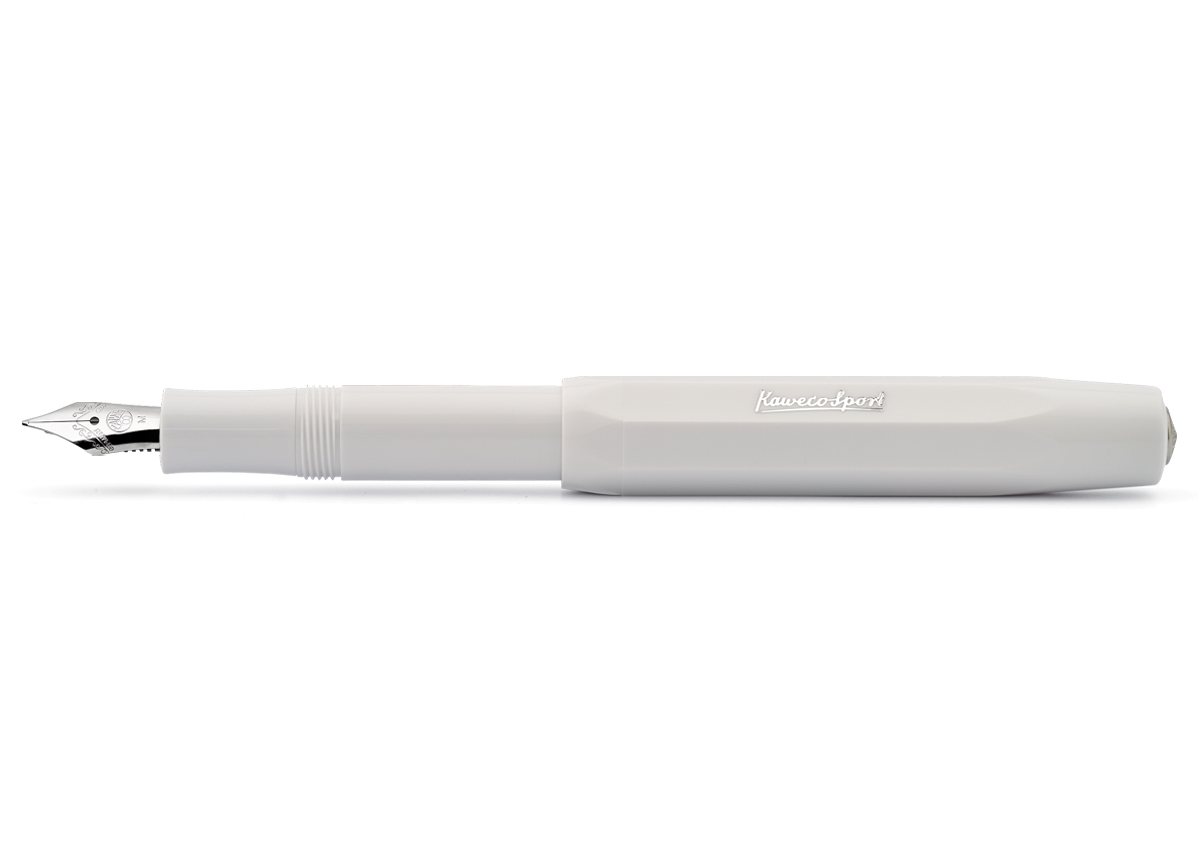 Kaweco-SKYLINE-F-llhalter-Weiss-M Kaweco SKYLINE Sport Füllhalter Weiß M
