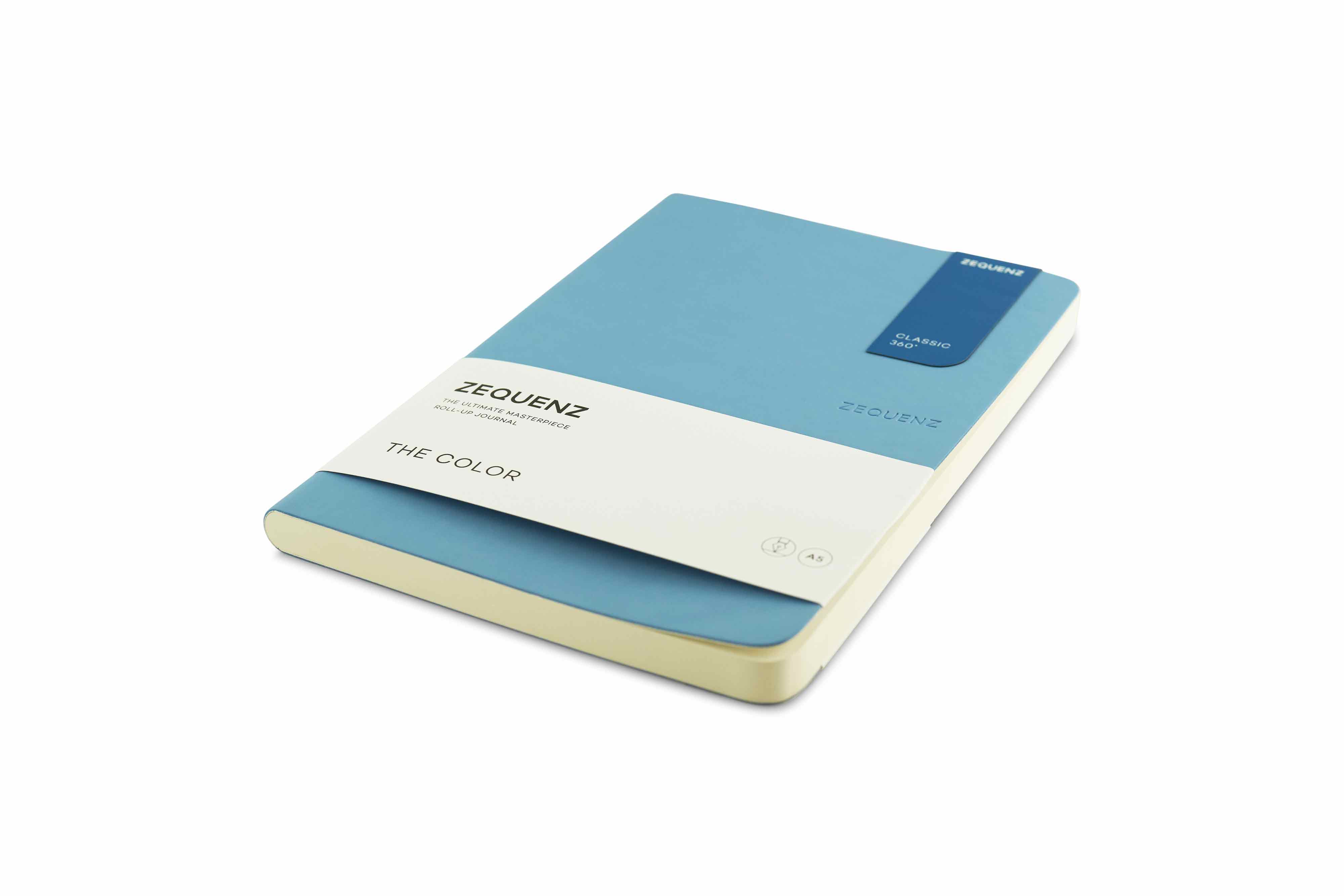 Zequenz-notebook-The-Color-A5-Light-Blue Zequenz The Color Notizbuch A5 Hellblau