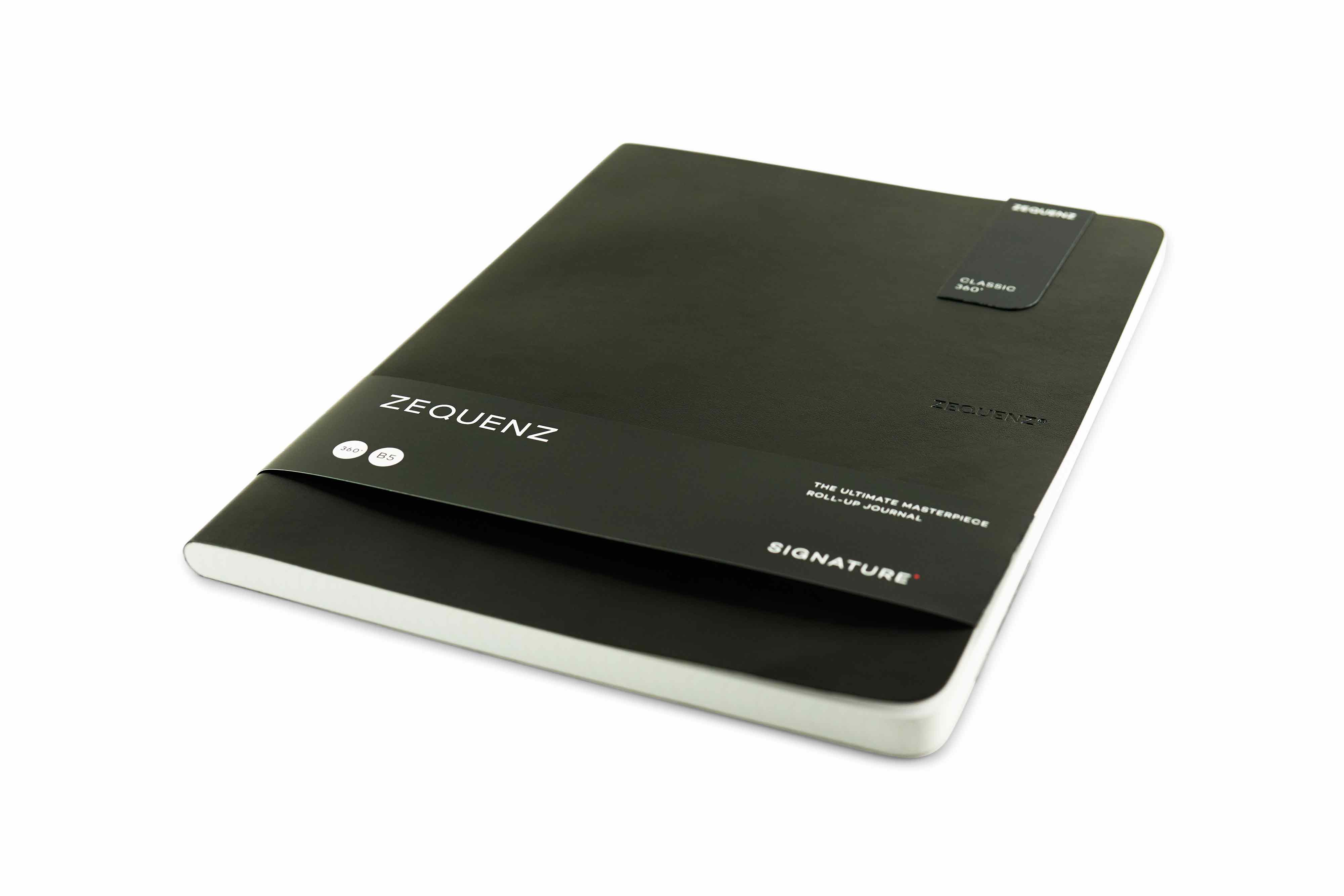 Zequenz-notebook-Signature-Lite-B5-black Zequenz Signature Lite 360 notebook B5 Black