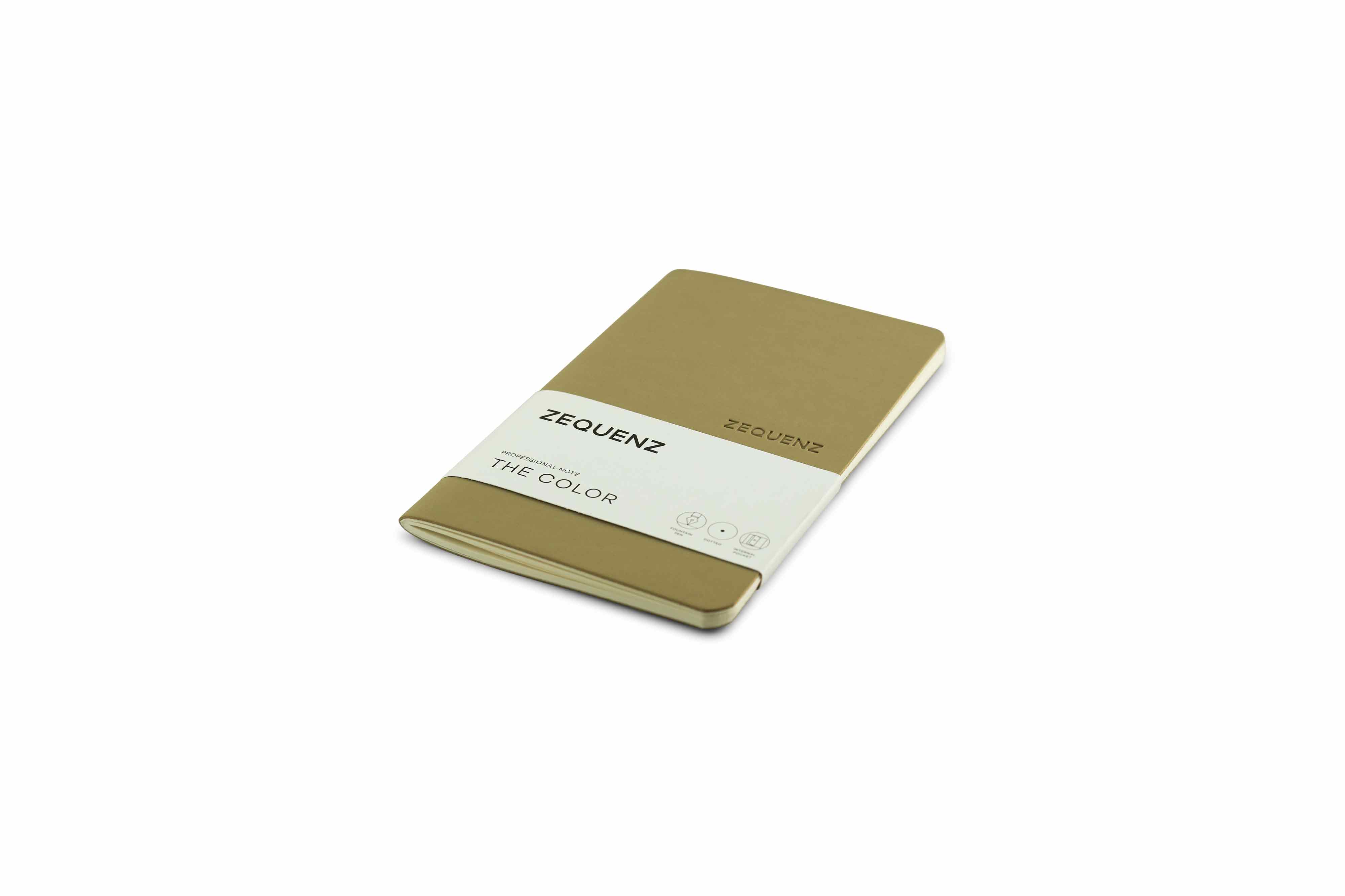 Zequenz The Color Notizbuch Professional Note Taupe Braun