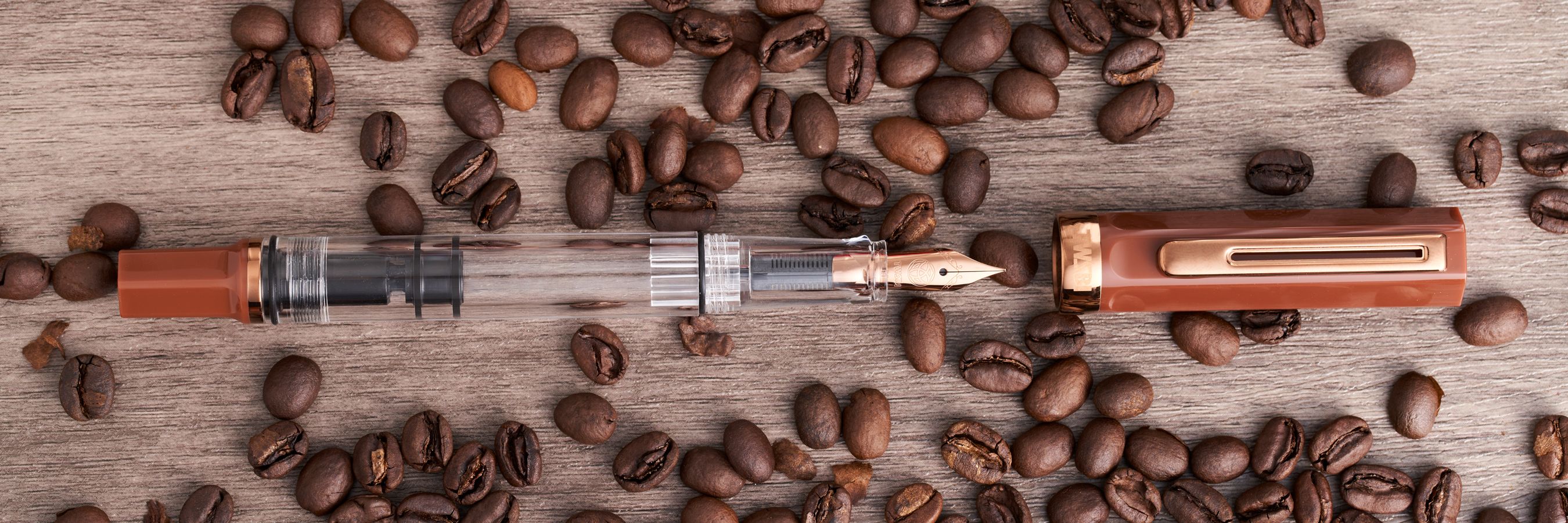 TWSBI ECO Espresso Bronze Kolbenfüllhalter