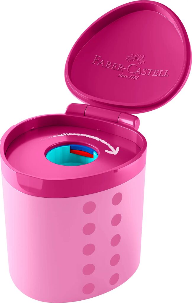 Faber-Castell Spitzdose Grippy Pink