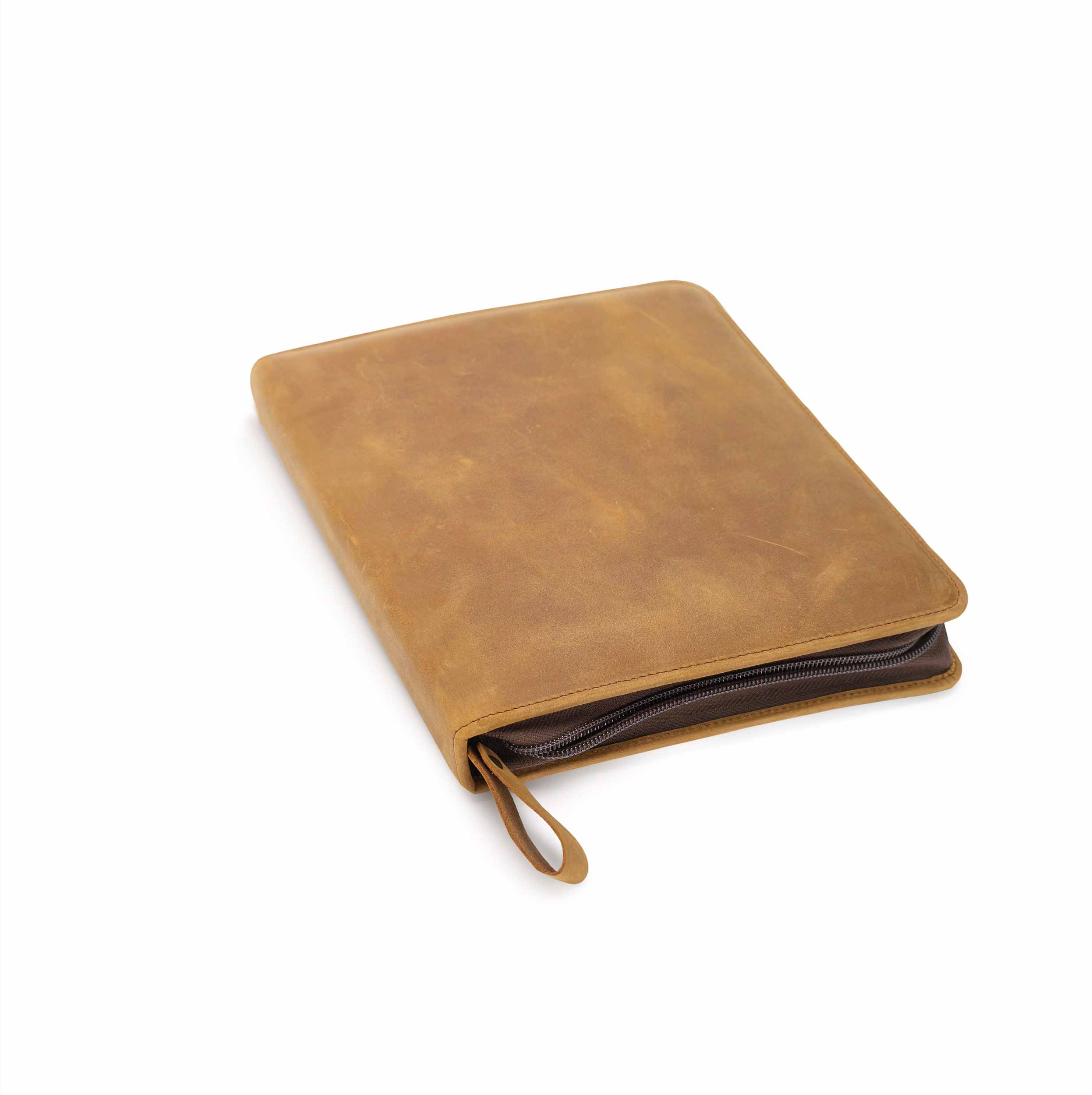 Kaweco-20er-Stiftemappe-Braun-Wildleder-ohne-Loge-pen-case-brown-without-logo Kaweco leather pen case for 20 pens without logo mountain bear