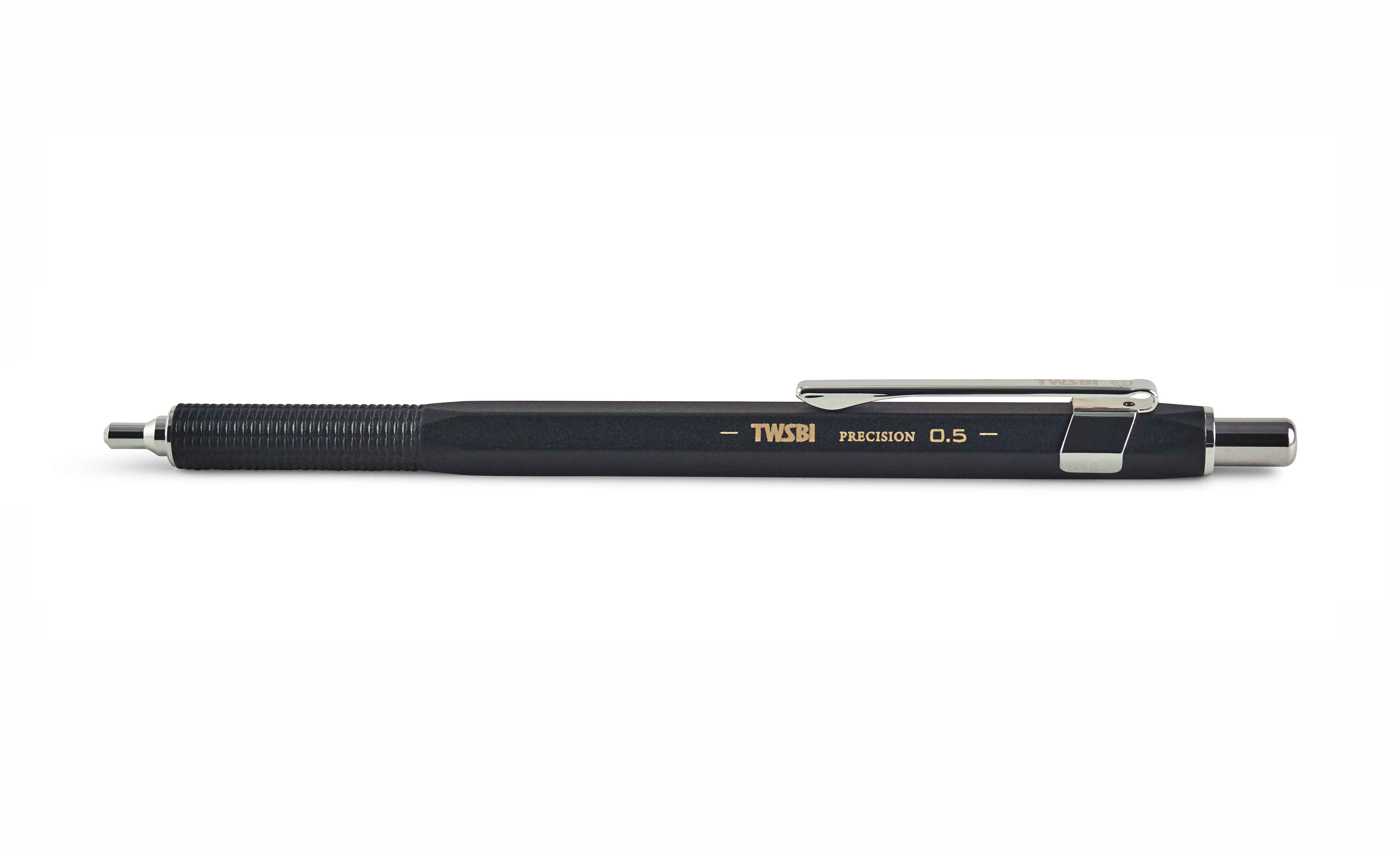 TWSBI-Precision-PM037-Black-05mm-closed2e8ZU2SkOfuCU TWSBI Precision RT Druckbleistift Schwarz 0,5 mm