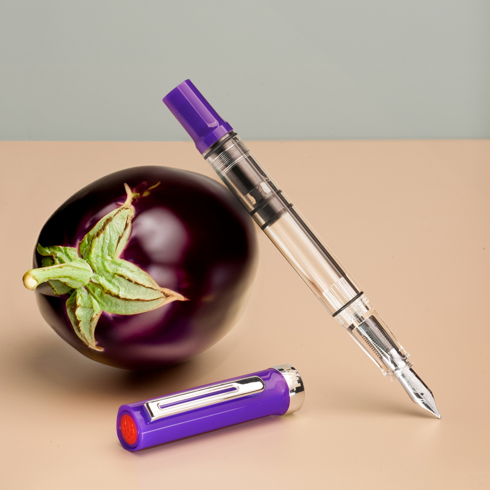 TWSBI ECO Kolbenfüllhalter Eggplant