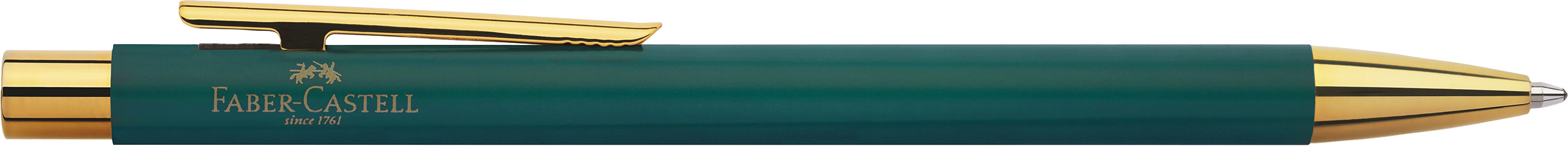 141435_Ballpoint-pen-Neo-Slim-gold-rainforest_High-Res_88161 Faber-Castell Kugelschreiber Neo Slim rainforest