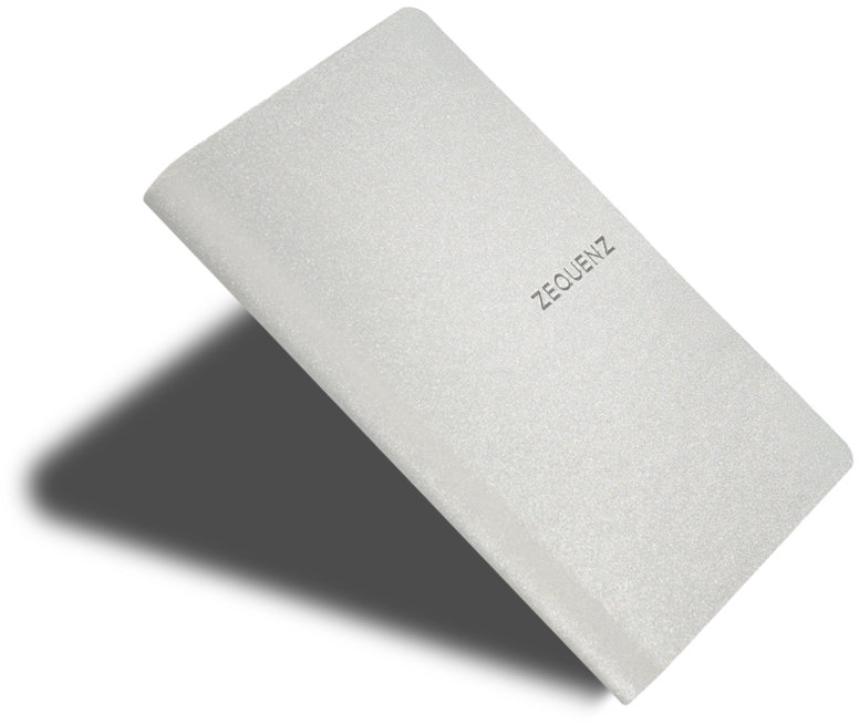 Zequenz Galaxy 360 Notizbuch A6- Silver Star 9 x 14 cm