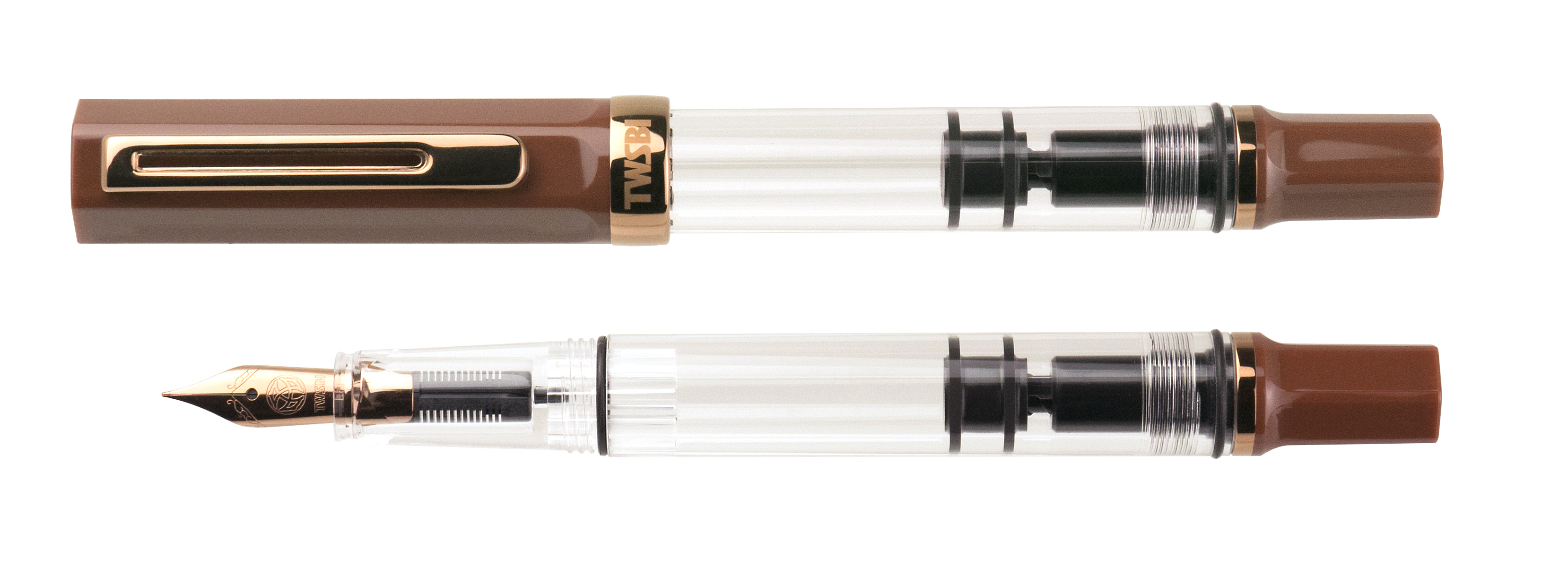 TWSBI ECO Espresso Bronze Kolbenfüllhalter