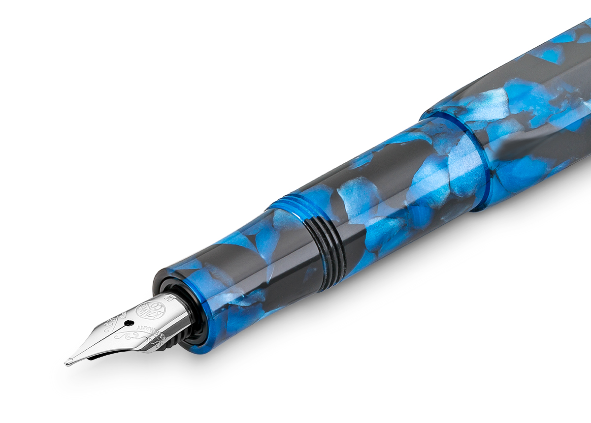Kaweco Art Sport Füllhalter Pebble Blue | Extra Breit Premium Stahl