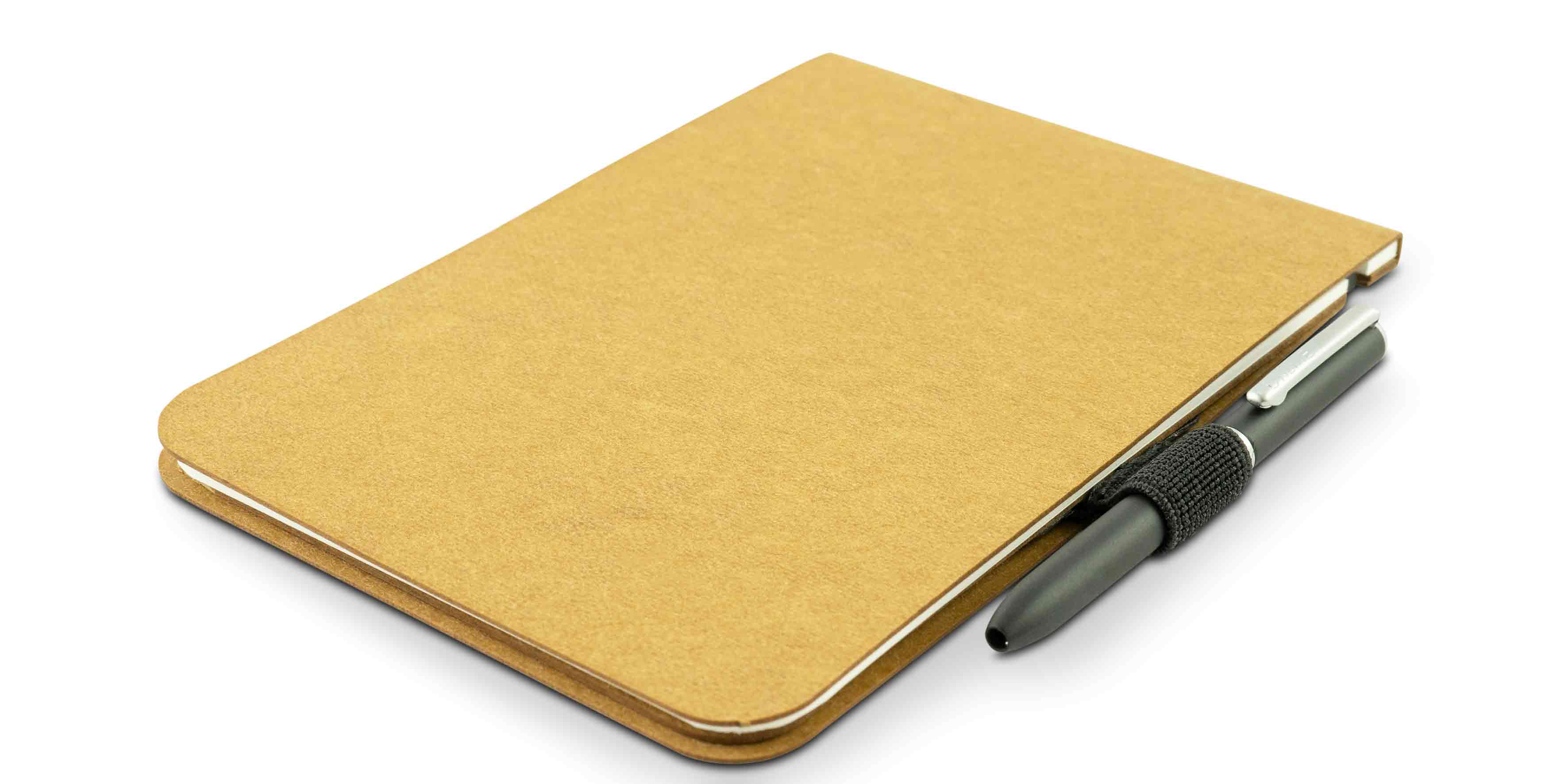 Off-Lines Zettelwirt Notebook 9x13cm sahara with pen-loop and pen