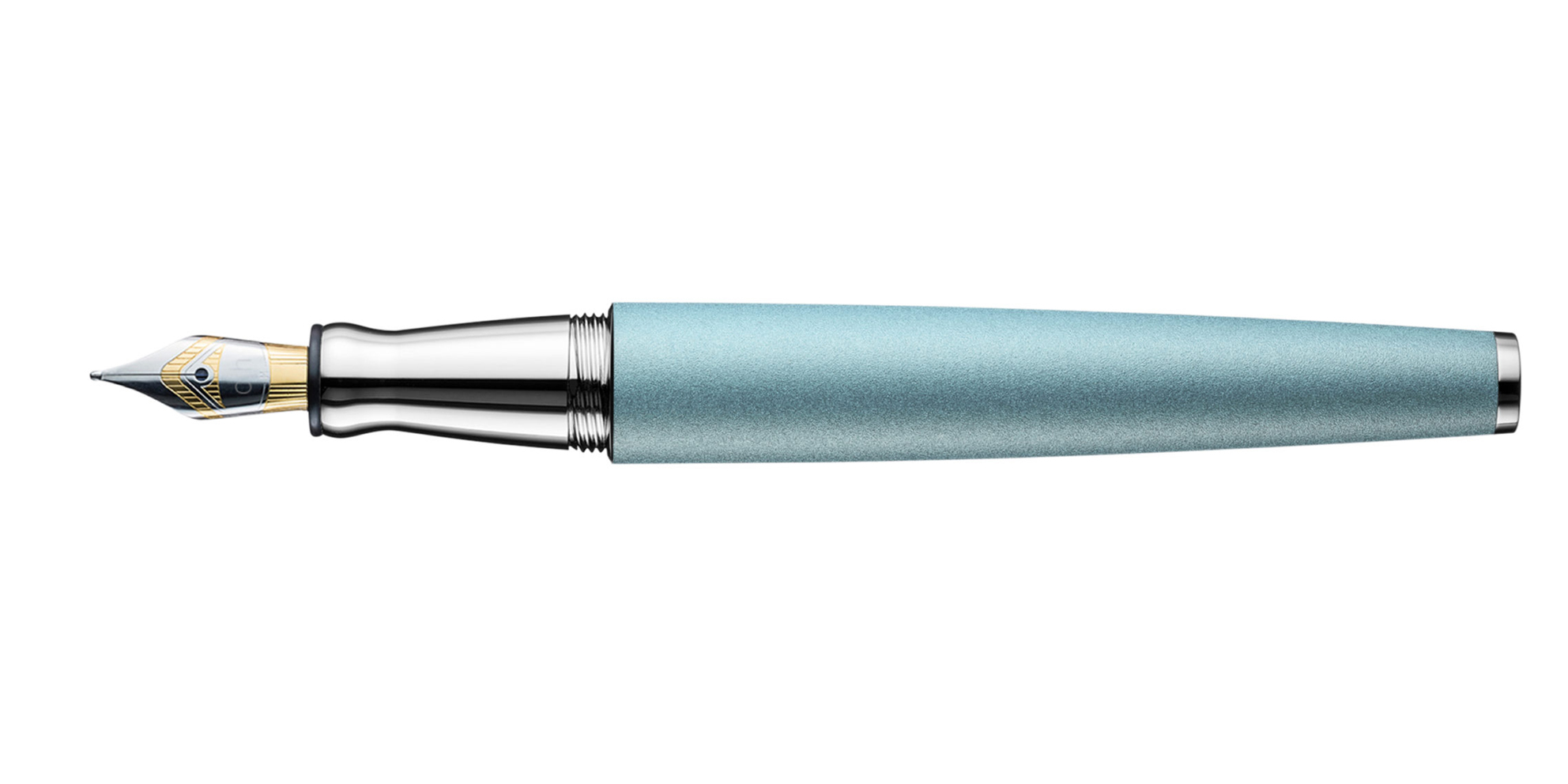 Otto Hutt Design 06 fountain pen arctic blue
