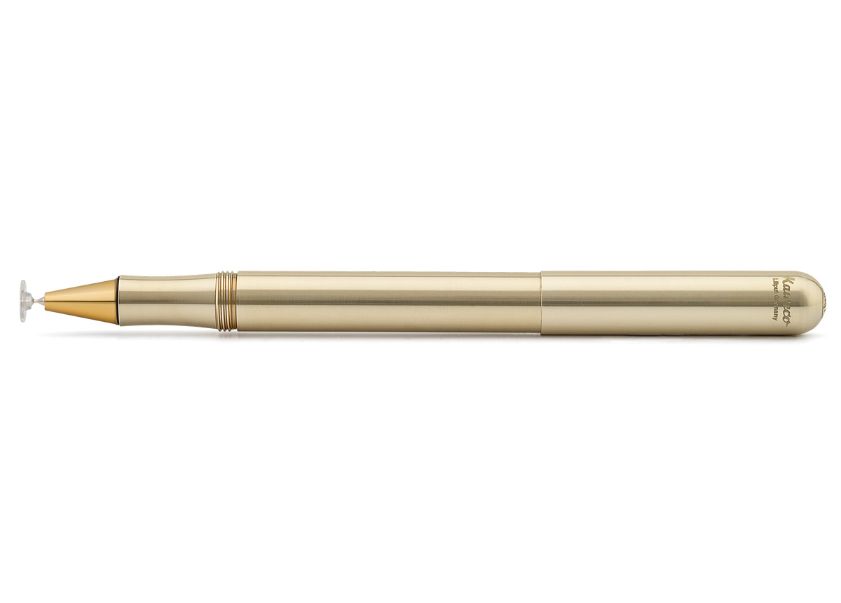 Kaweco_Liliput_Connect_Stylus_Disc_brass_gold_stylus Kaweco LILIPUT CONNECT Disc Stylus Messing mit Spitze Gold