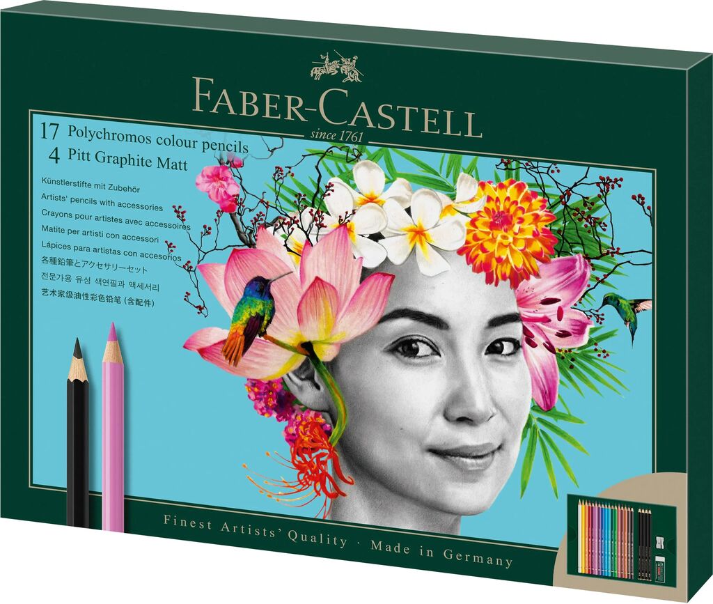 Faber-Castell Polychromos & Pitt Graphite Matt 23er