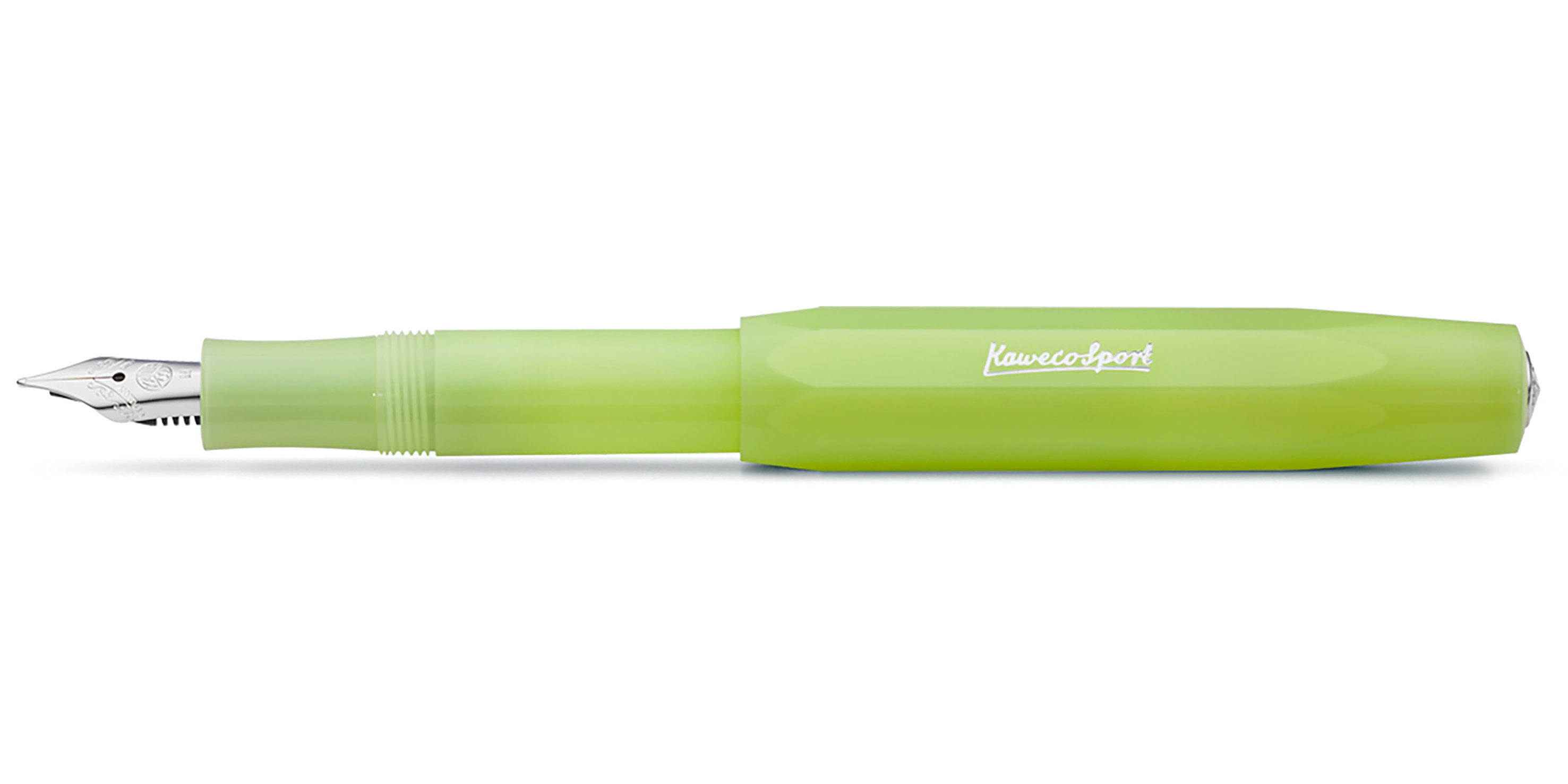 Kaweco-Frosted-Sport-F-ller-Fine-Lime-fountain-pen Kaweco FROSTED Sport fountain pen Fine Lime